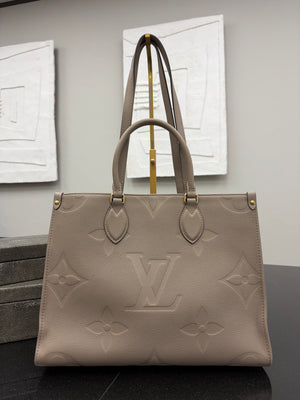 *DONS DROP* Louis Vuitton Turtledove Empreinte On The Go MM Tote Bag