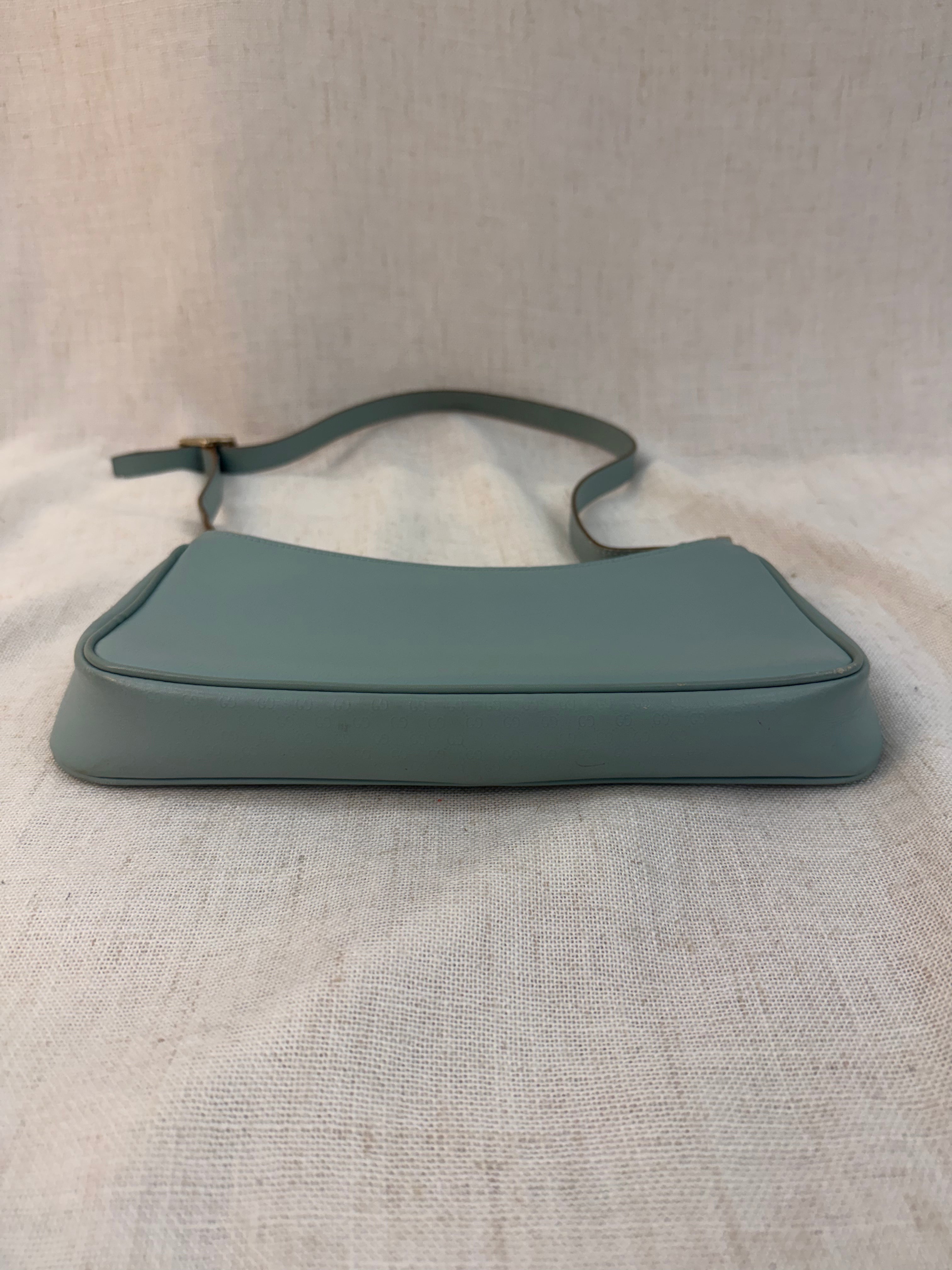 Gucci Powder Blue Vintage Shoulder Bag