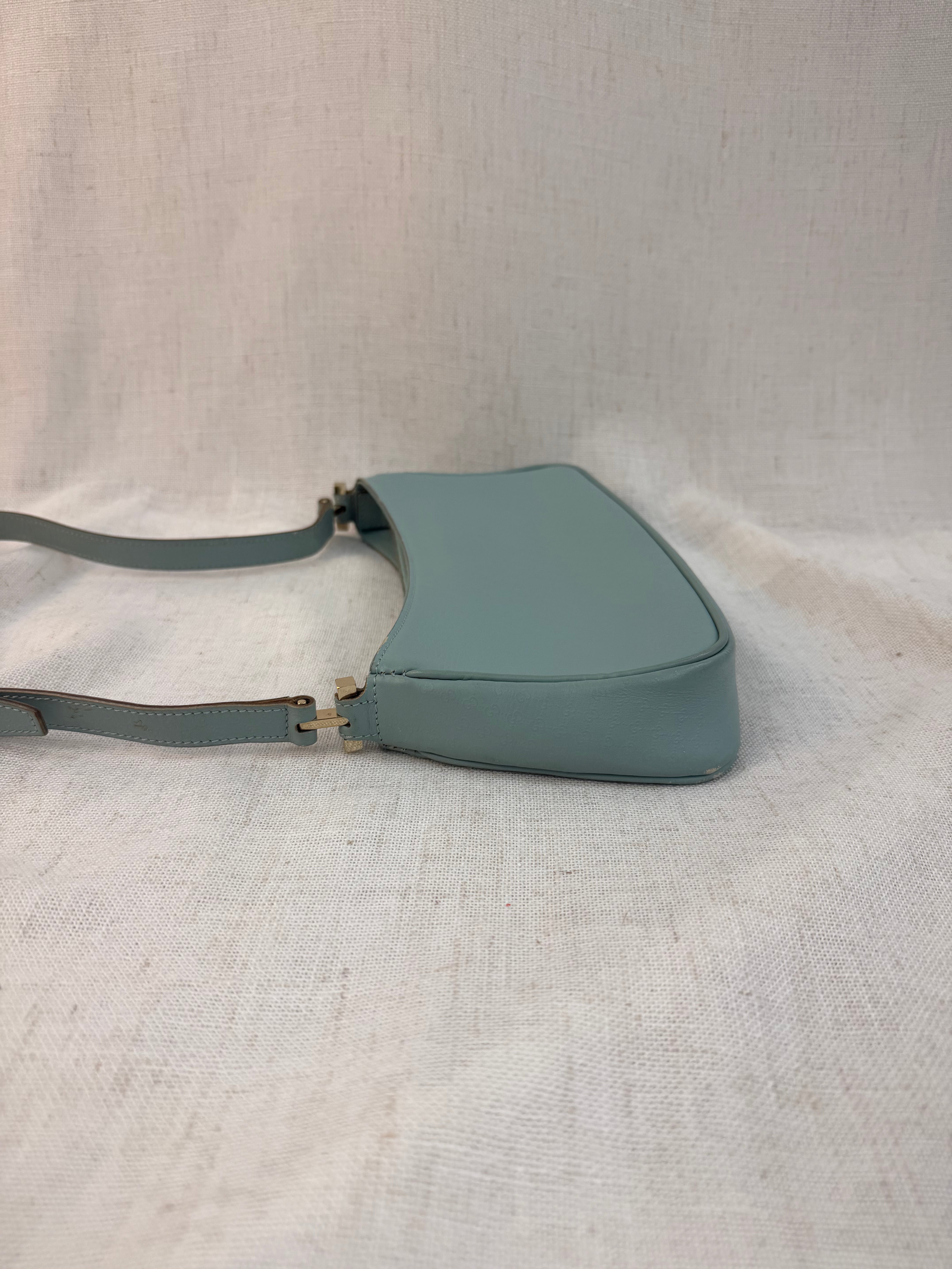 Gucci Powder Blue Vintage Shoulder Bag