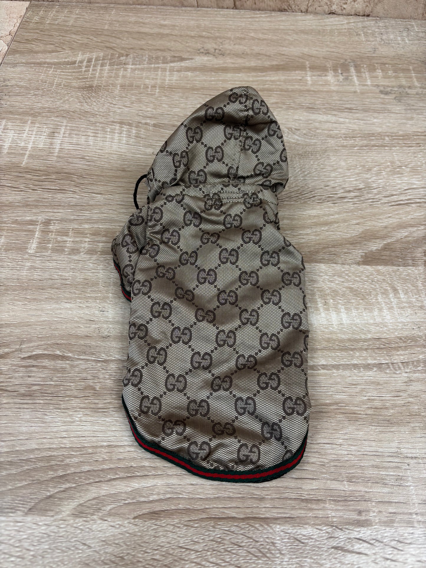 Gucci GG Print Pet Rain Coat