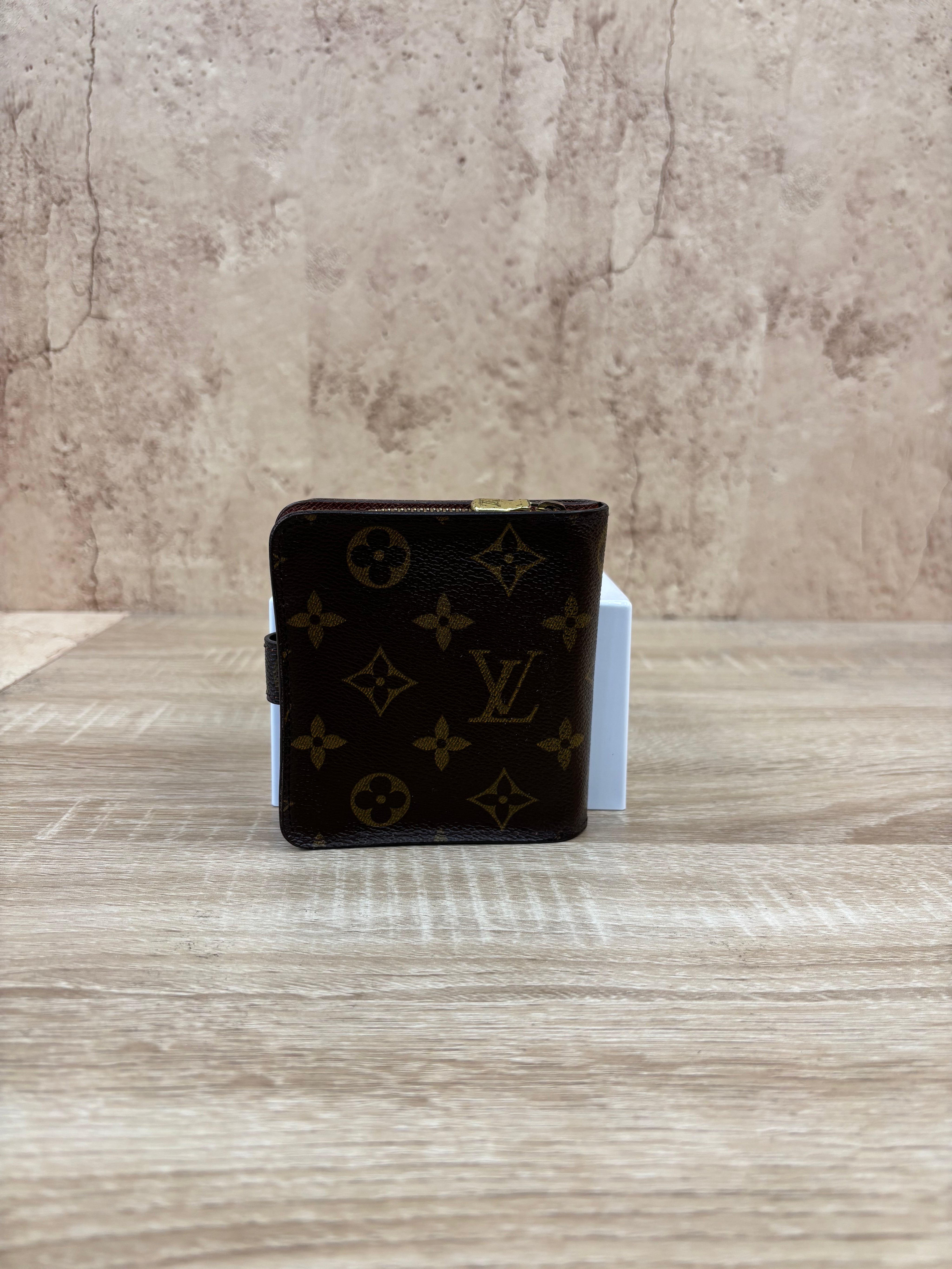 Louis Vuitton Monogram Compact Zip Wallet