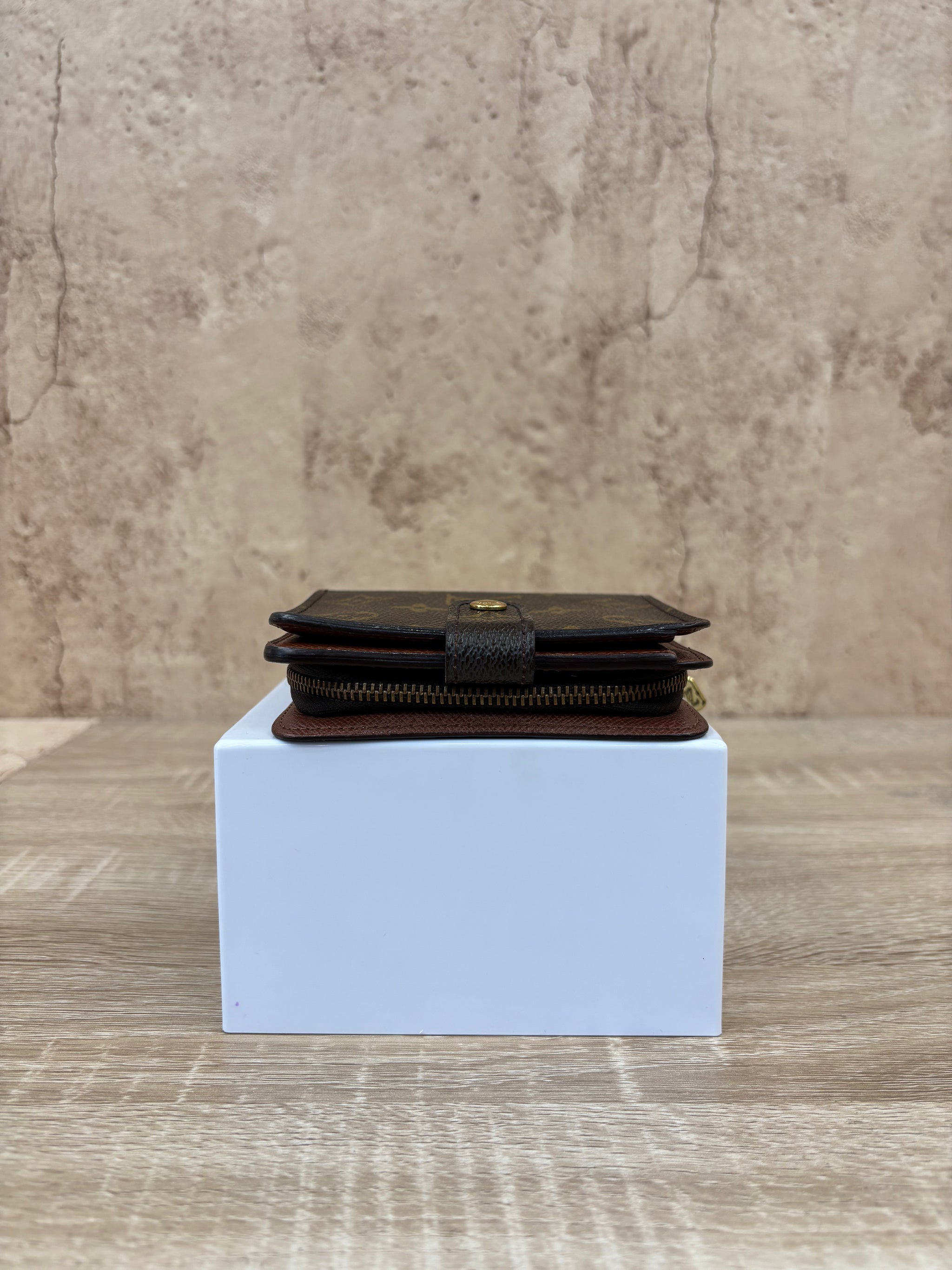 Louis Vuitton Monogram Compact Zip Wallet