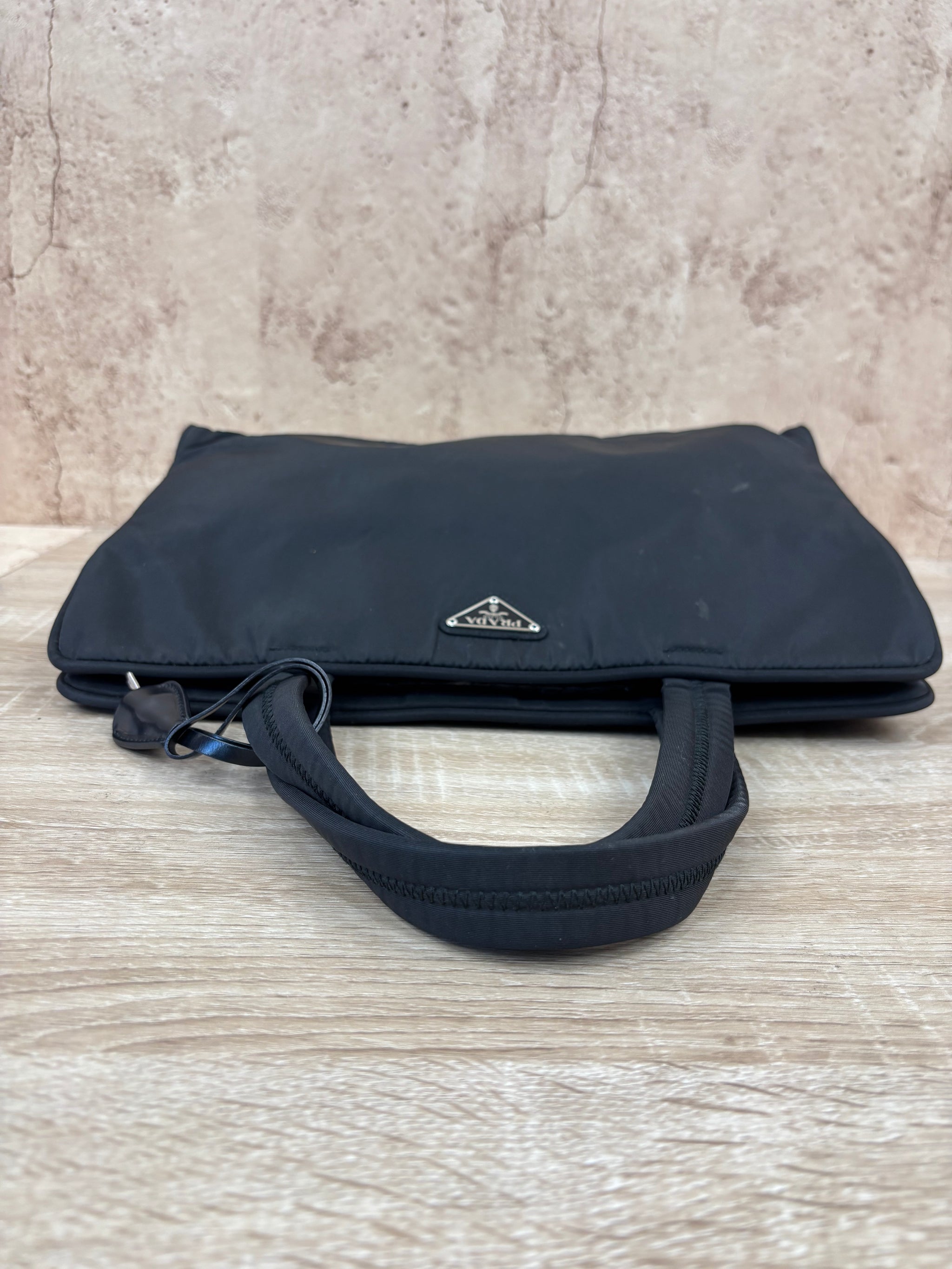 Prada Black Nylon Tote
