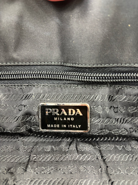 Prada Black Nylon Tote