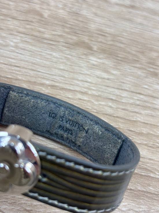 Louis Vuitton Green Vernis Leather Bracelet