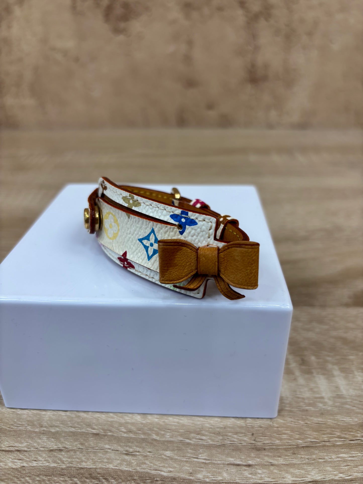 Louis Vuitton White Multicolor Murakami Bracelet