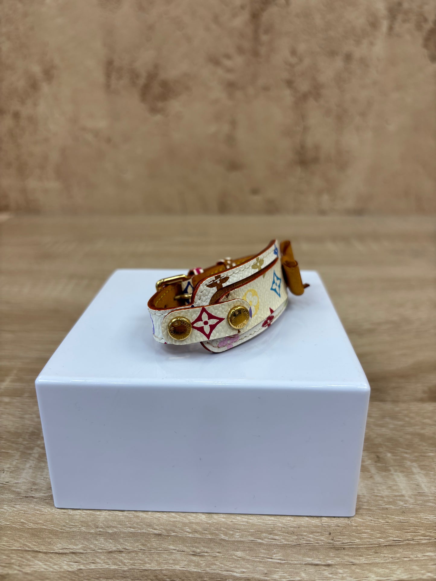 Louis Vuitton White Multicolor Murakami Bracelet