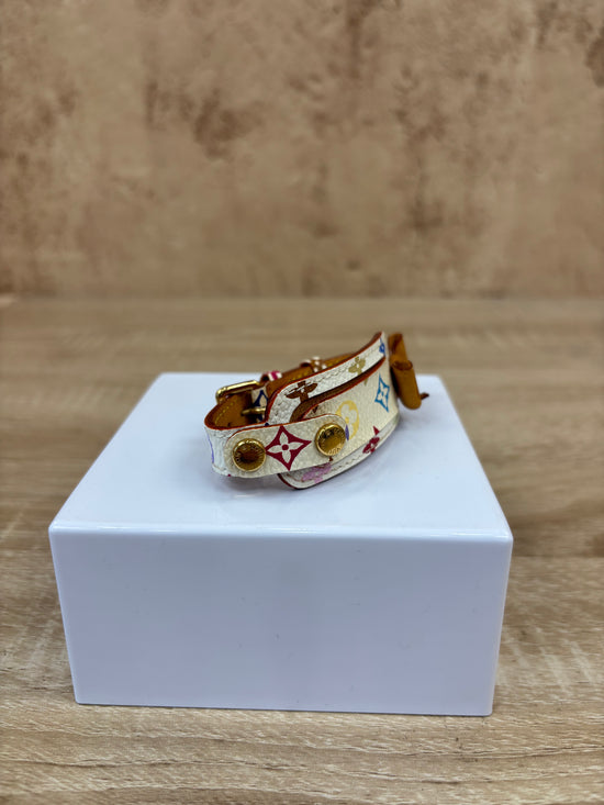 Louis Vuitton White Multicolor Murakami Bracelet