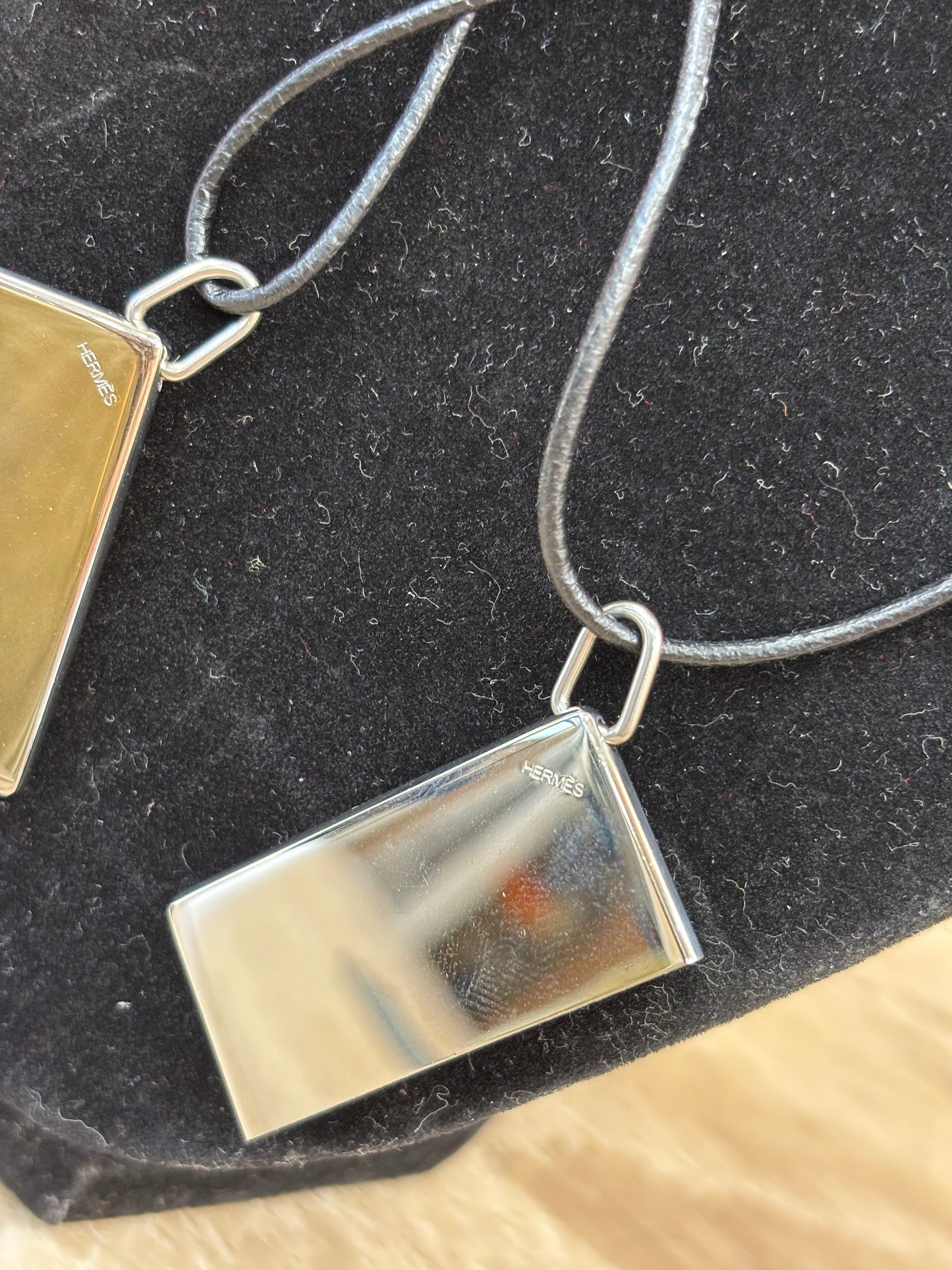 Hermes Silver Amour Necklace Set