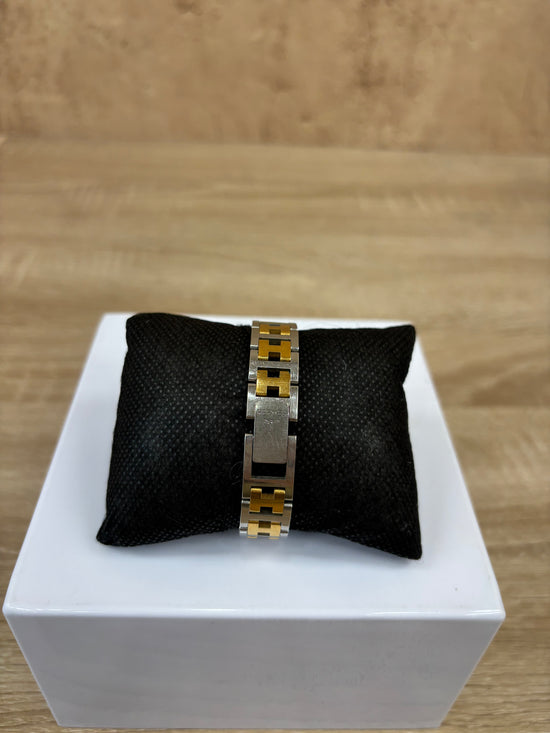 Hermes Gold And Silver Watch