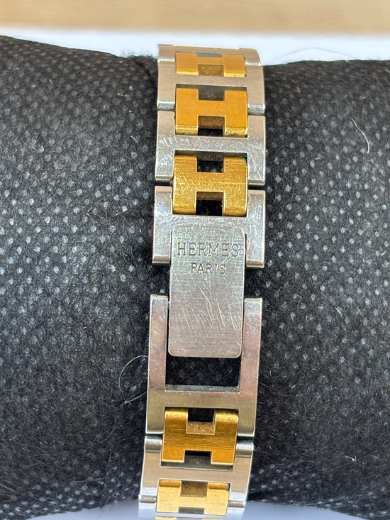 Hermes Gold And Silver Watch