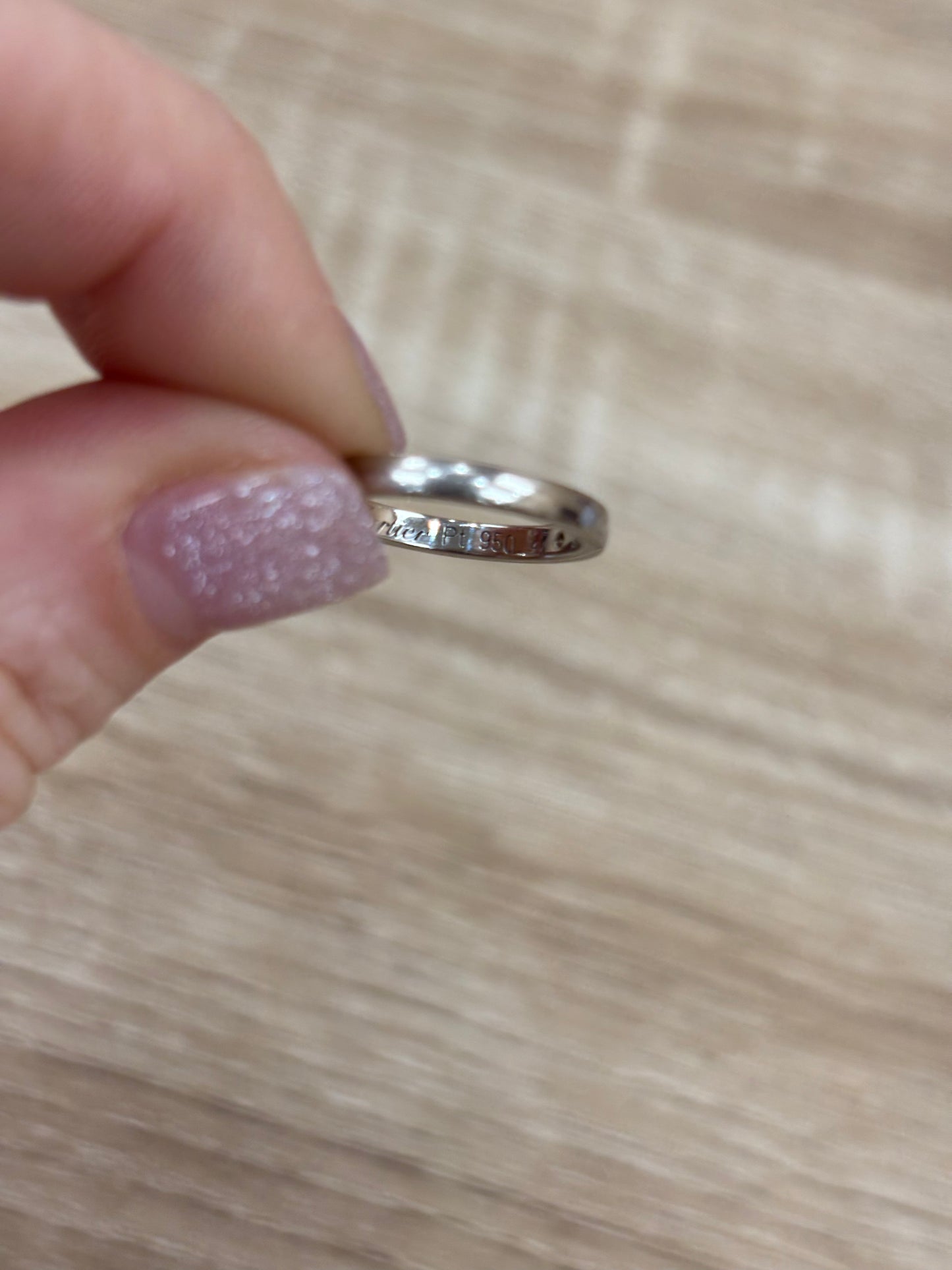 Cartier Platinum And Diamond Ring