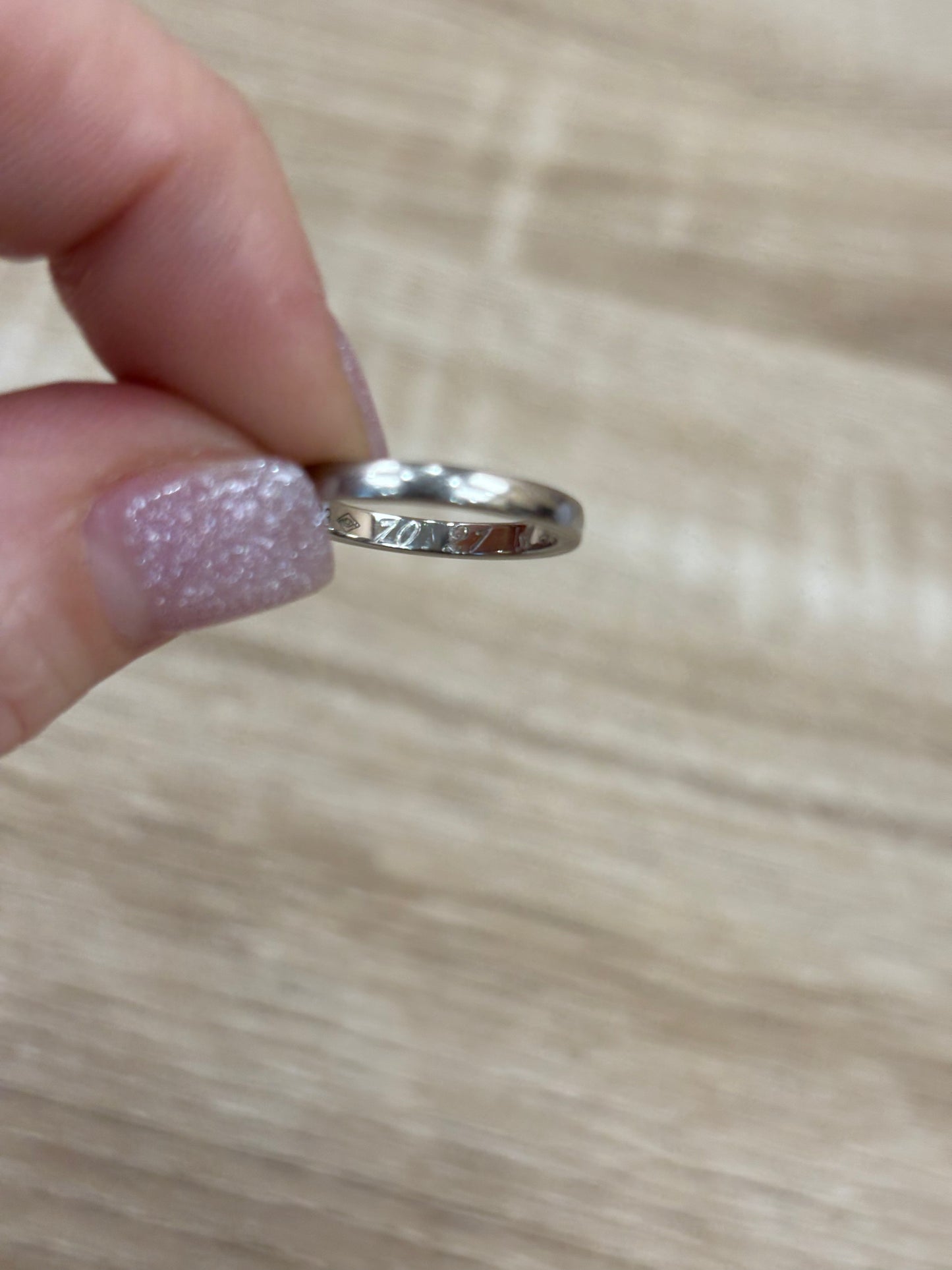 Cartier Platinum And Diamond Ring