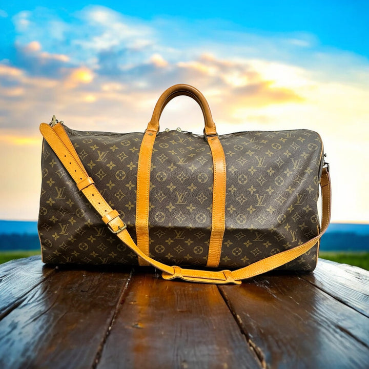 Louis Vuitton Monogram Keepall 60 Bandouliere