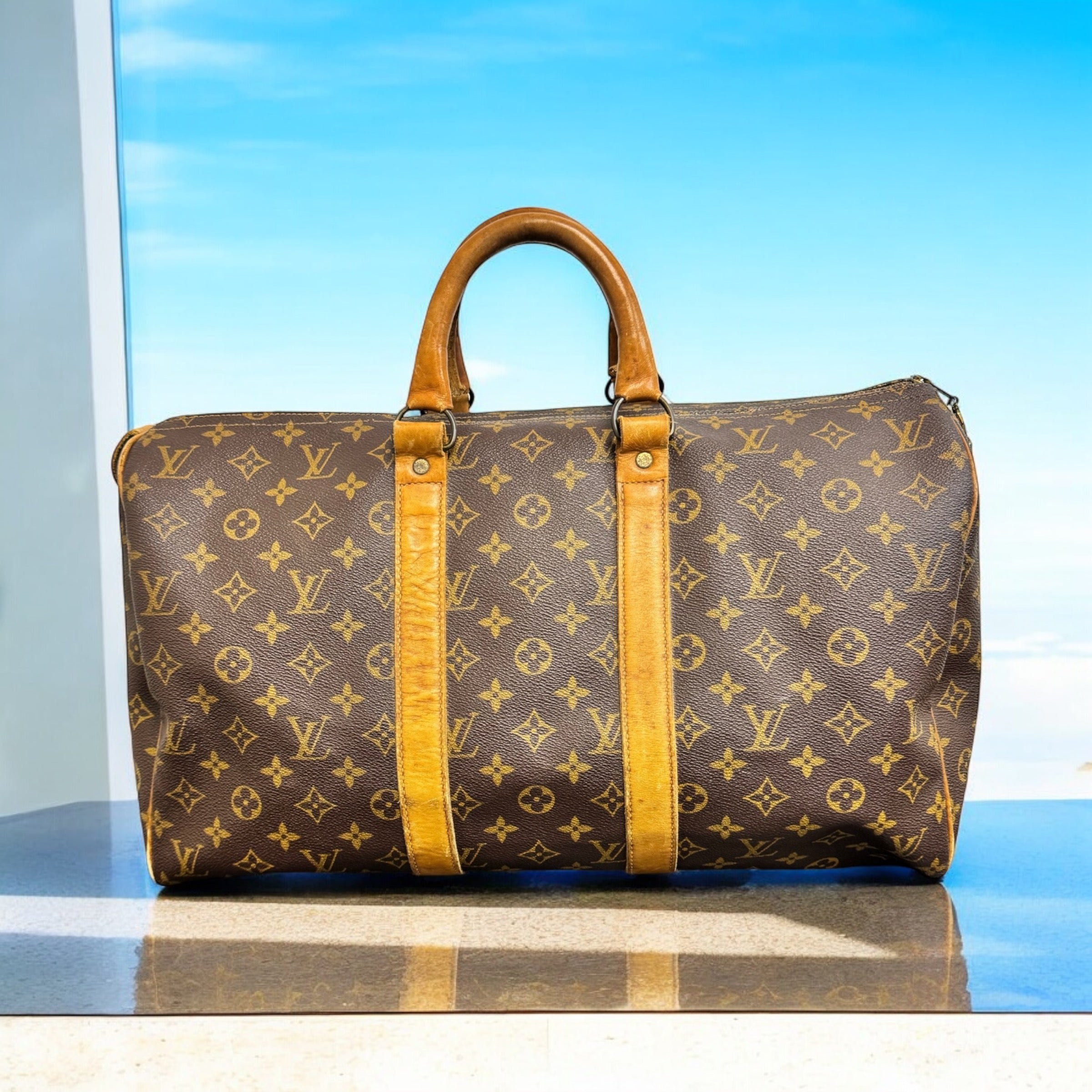 Louis Vuitton Monogram Keepall 45 French Co.