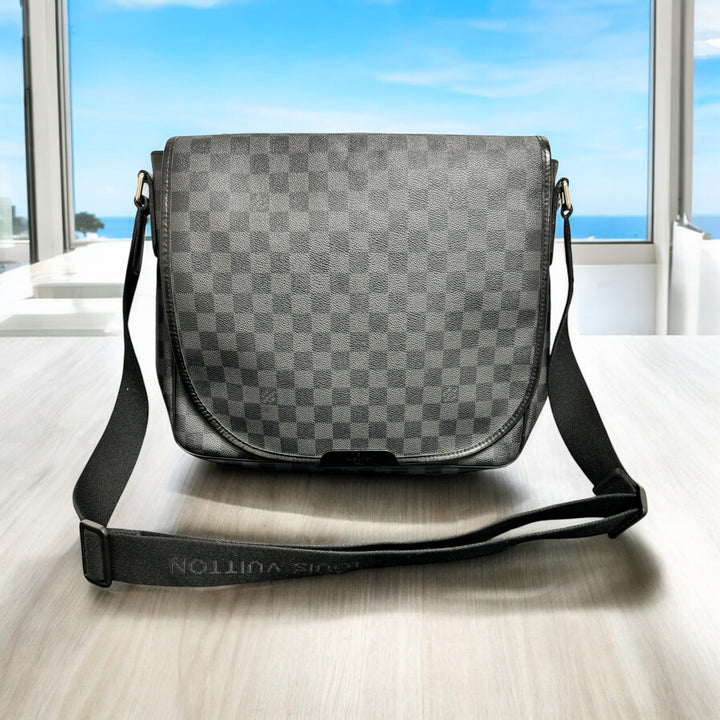 Louis Vuitton Damier Graphite District Messenger Bag