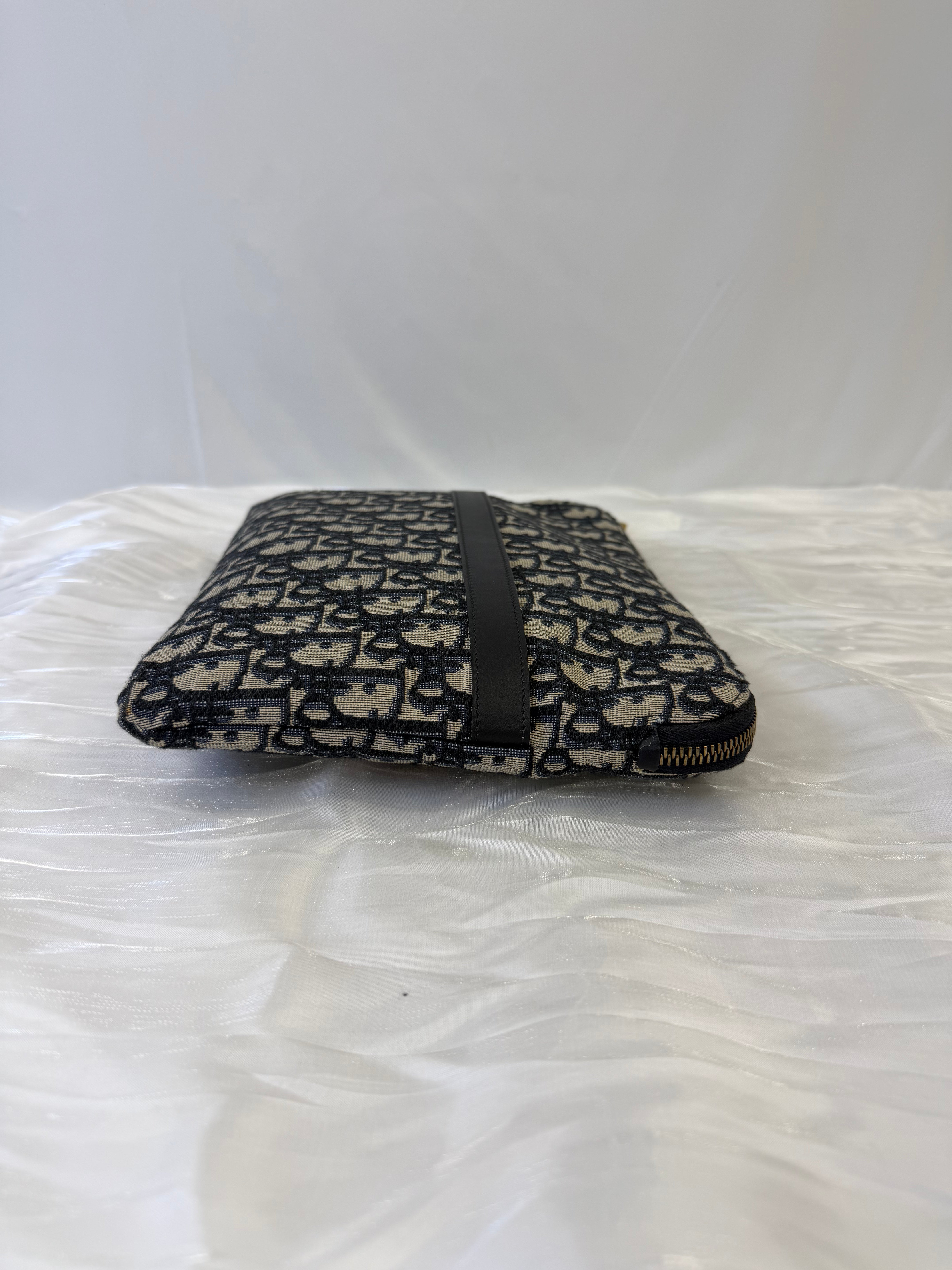 Christian Dior Blue Canvas Oblique Travel Set