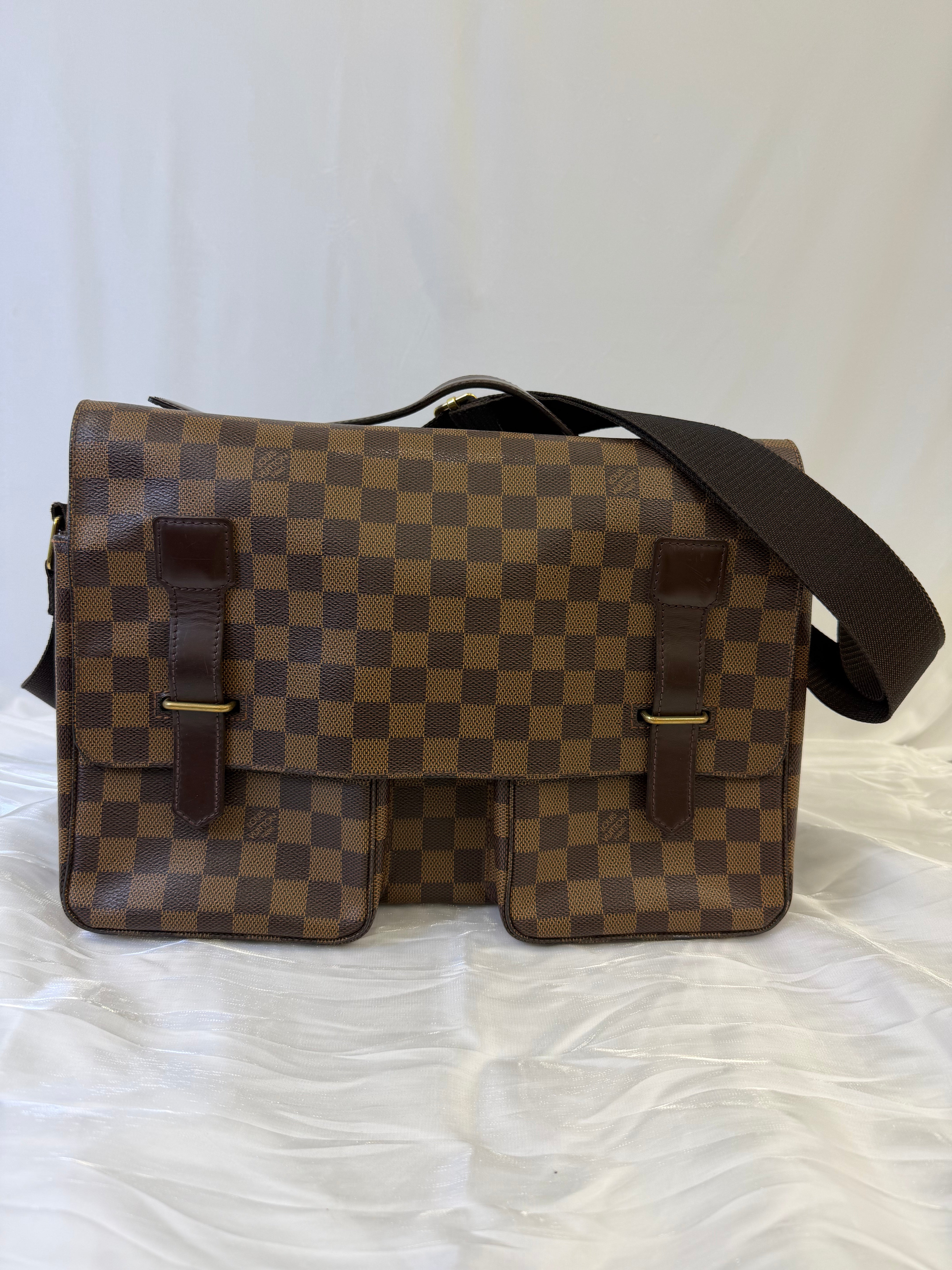 Louis Vuitton Damier Ebene Broadway Messenger Bag