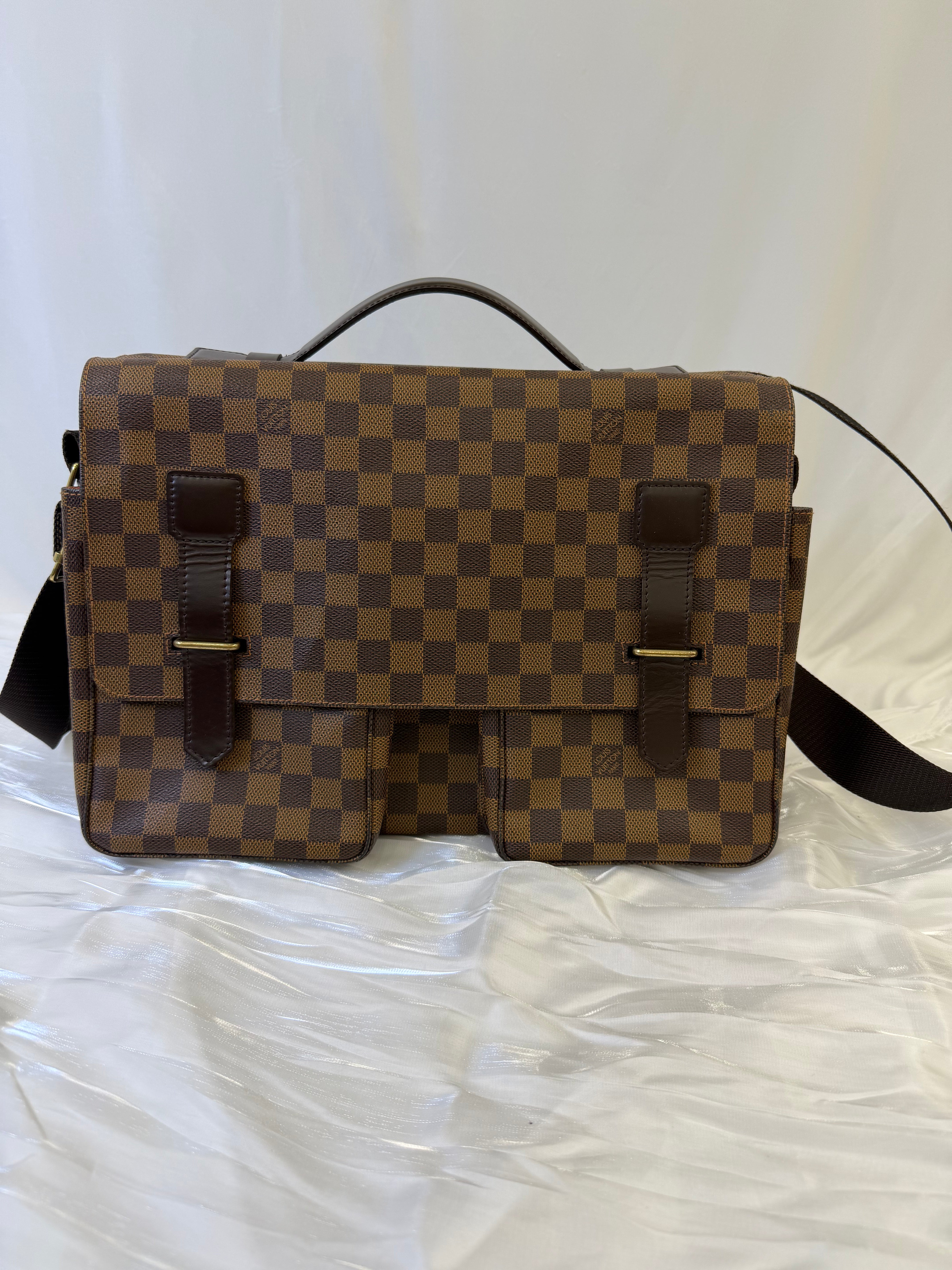 Louis Vuitton Damier Ebene Broadway Messenger Bag