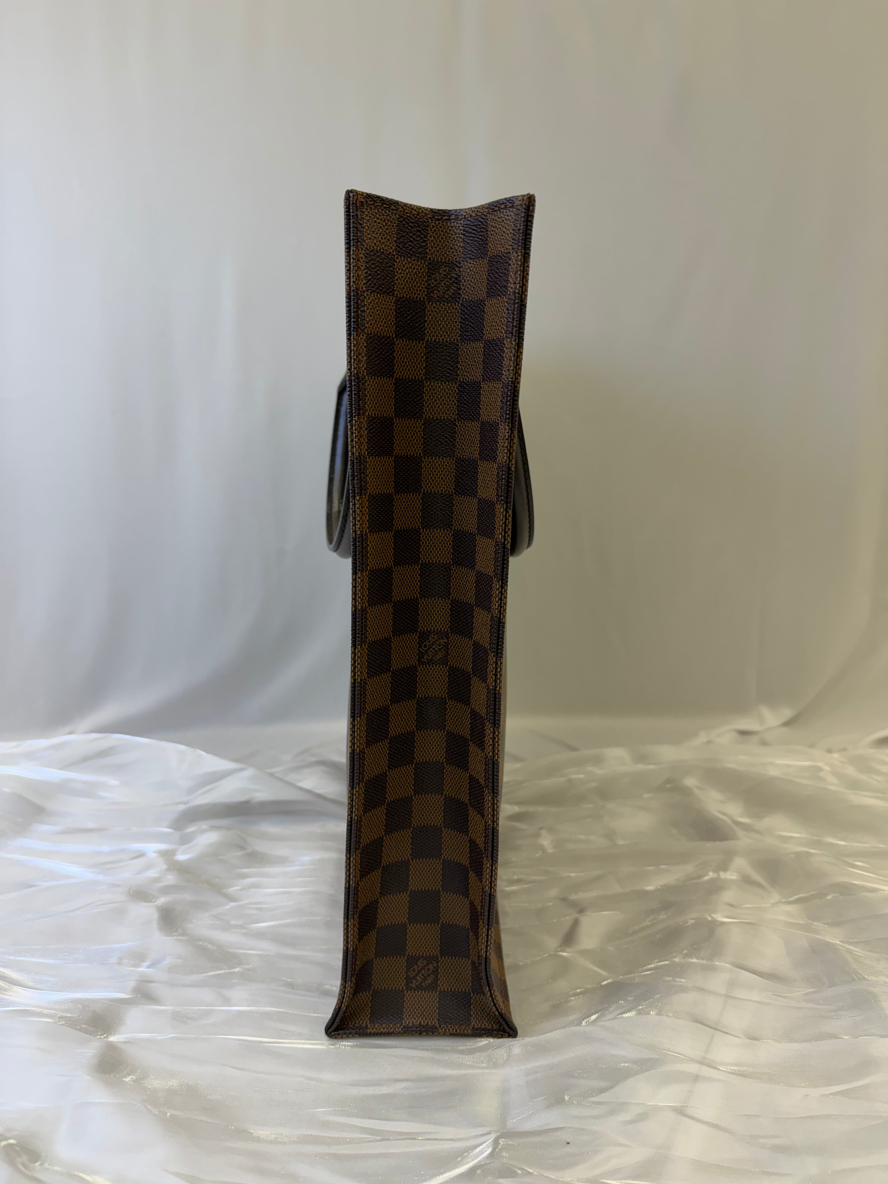 Louis Vuitton Damier Ebene Sac Plat Bag