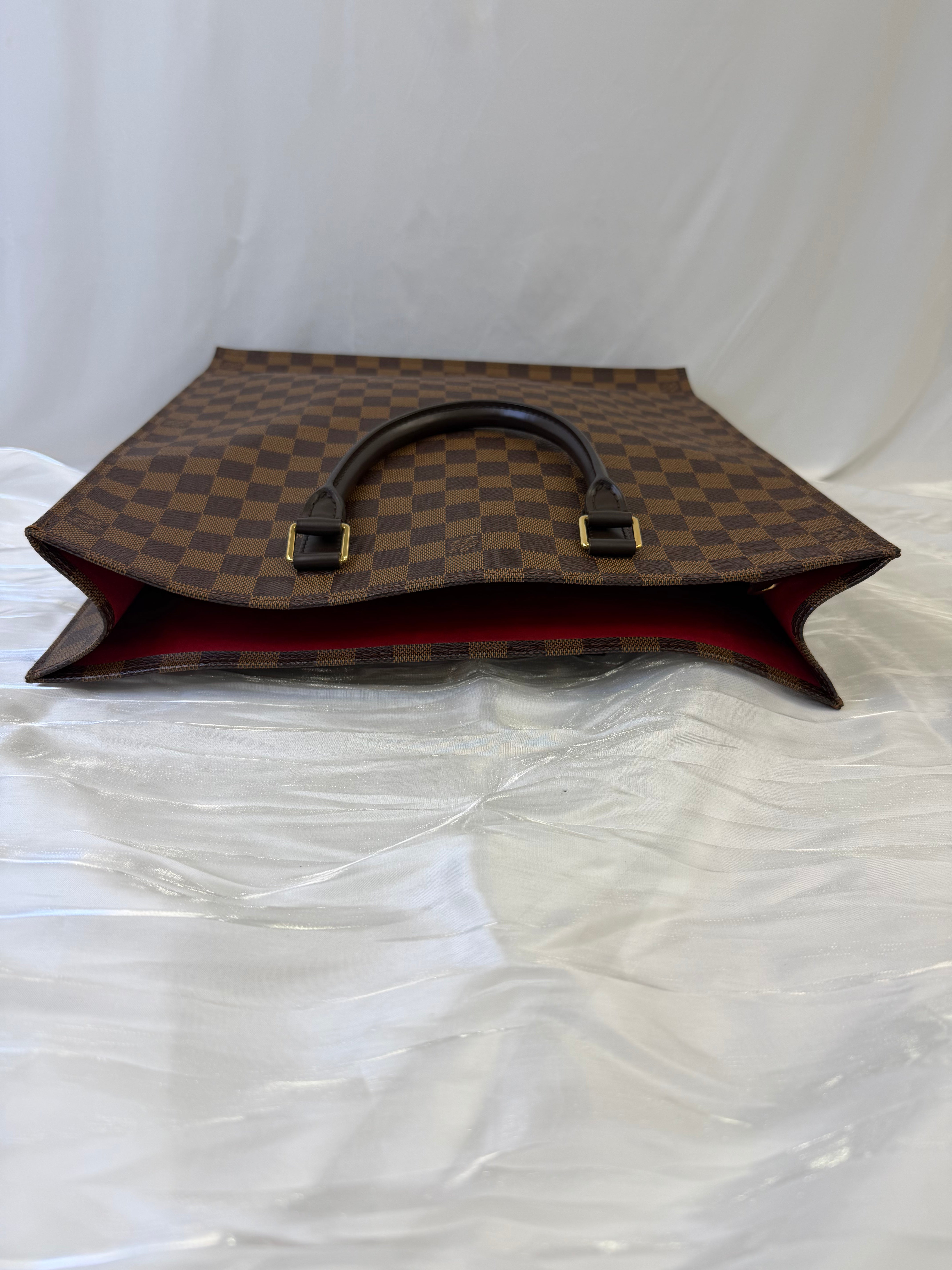Louis Vuitton Damier Ebene Sac Plat Bag