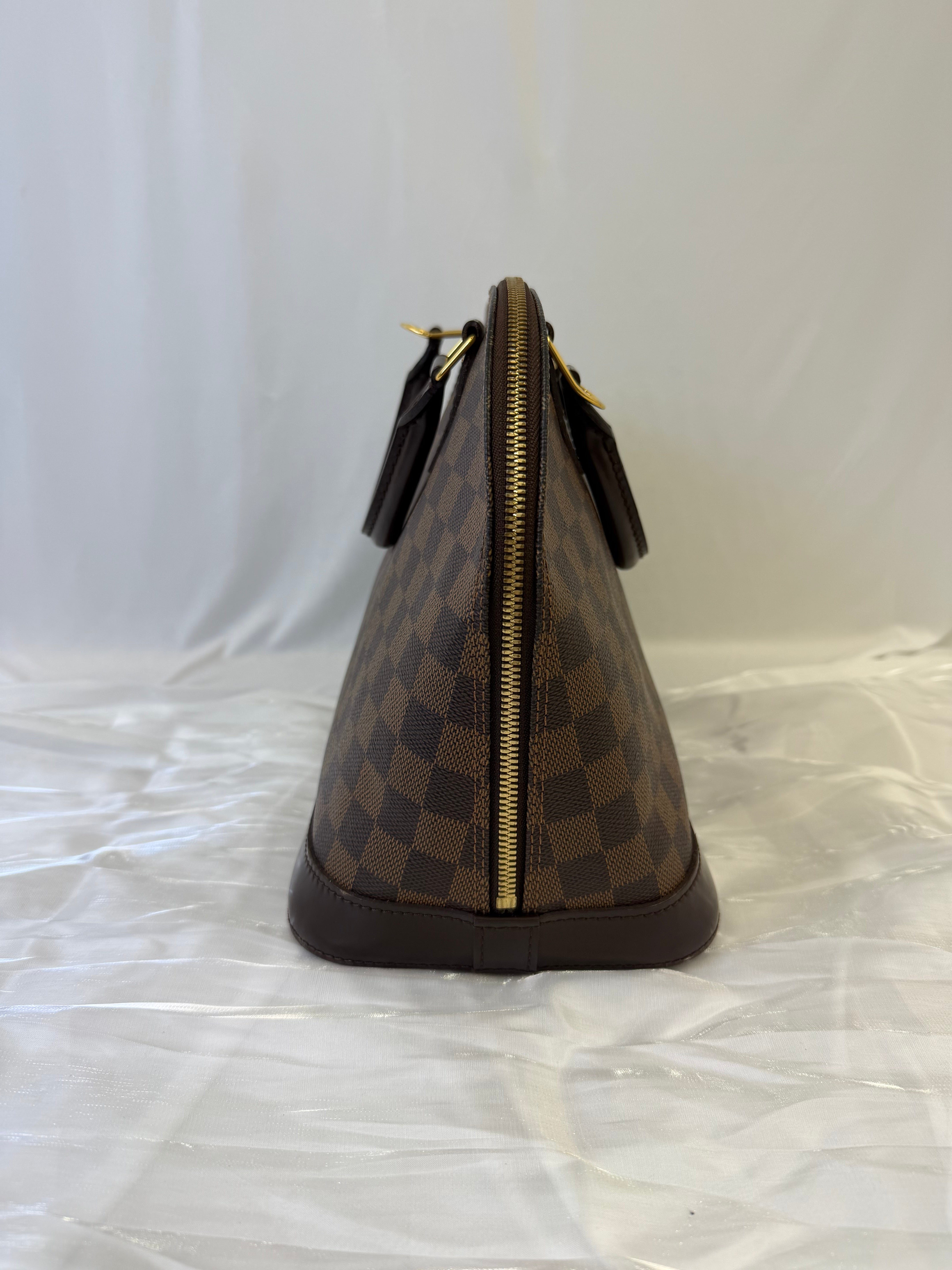 Louis Vuitton Damier Ebene Alma PM Bag