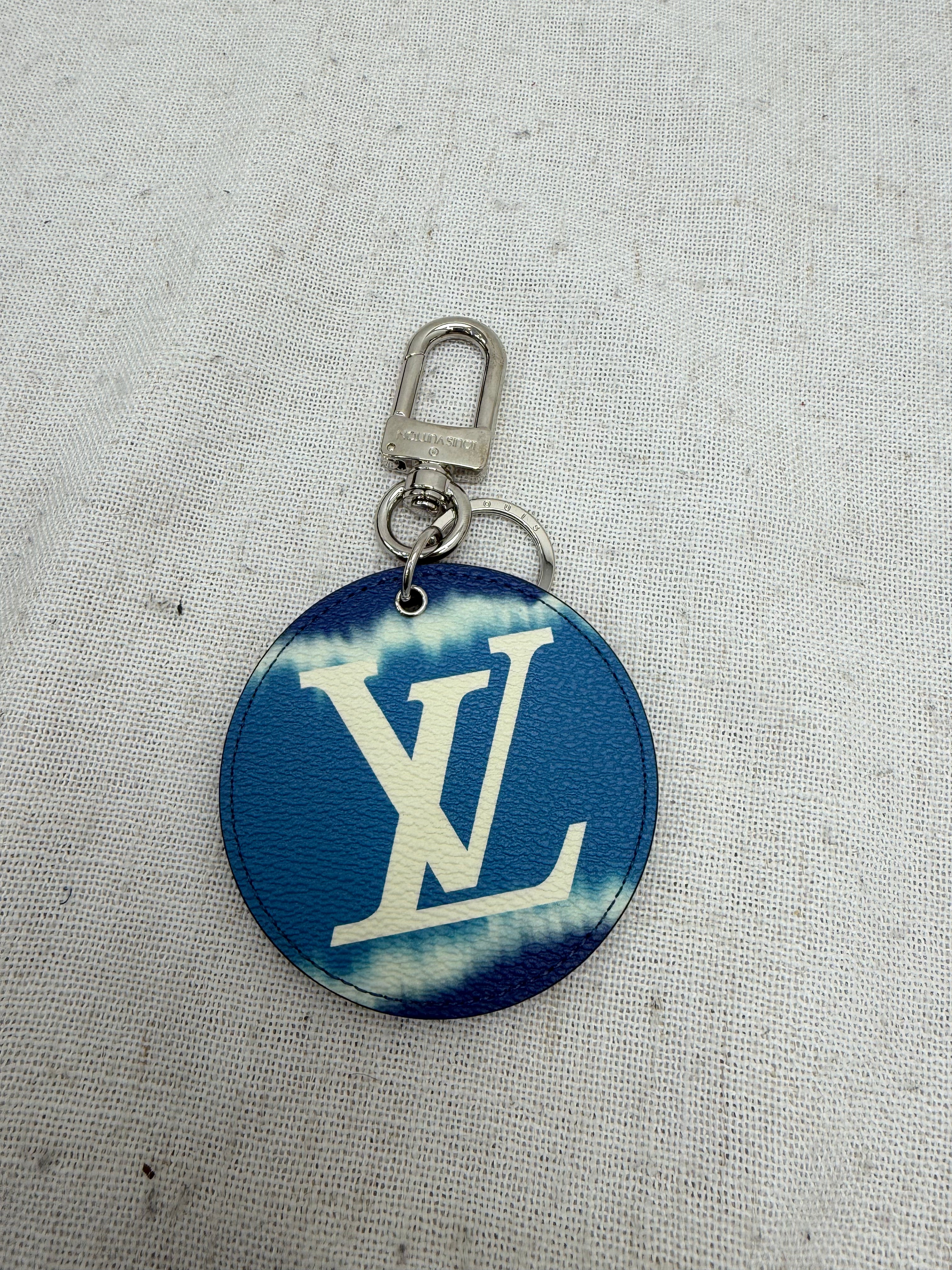 Louis Vuitton Blue Escale Monogram Circle Bag Charm