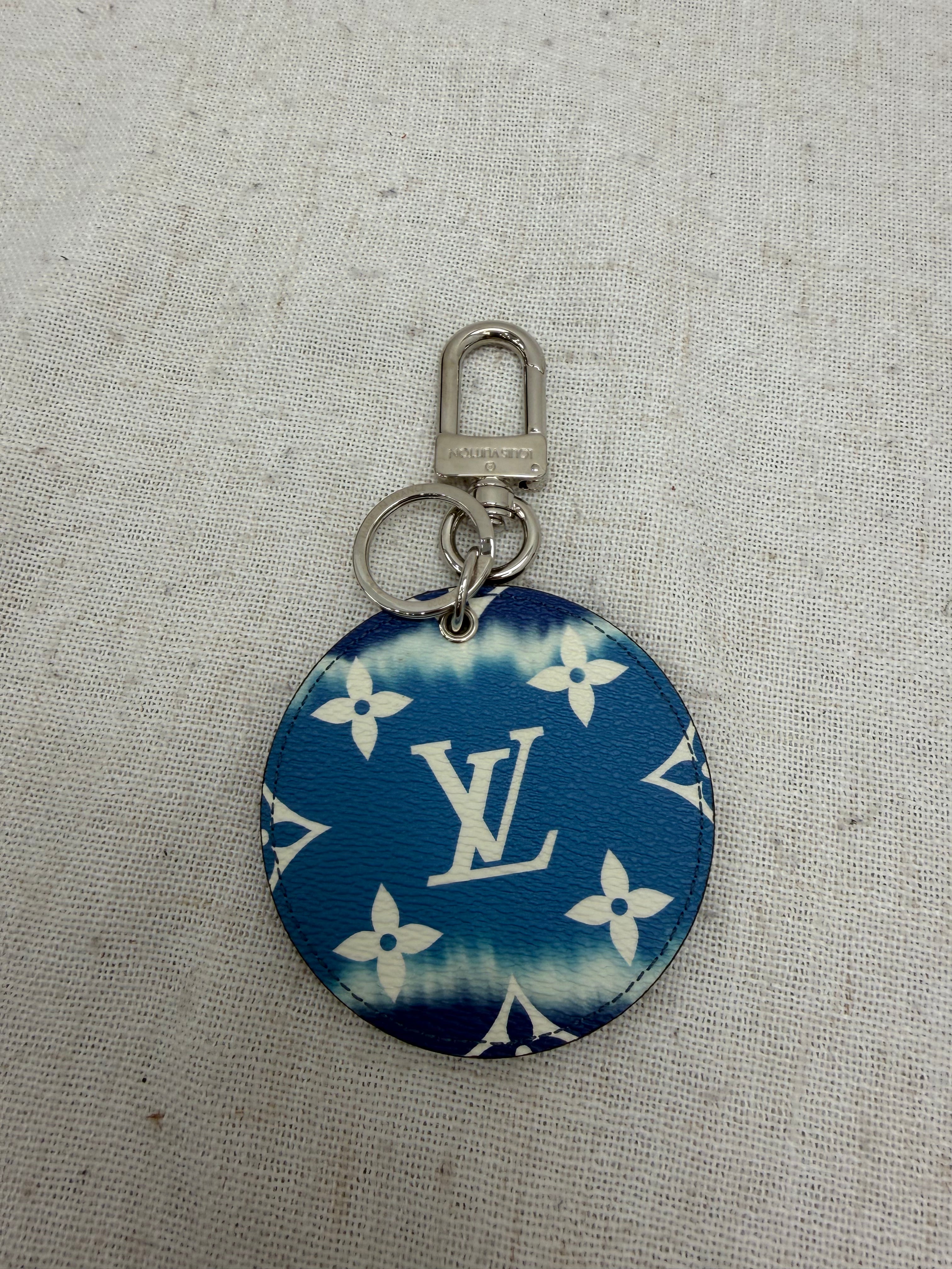 Louis Vuitton Blue Escale Monogram Circle Bag Charm