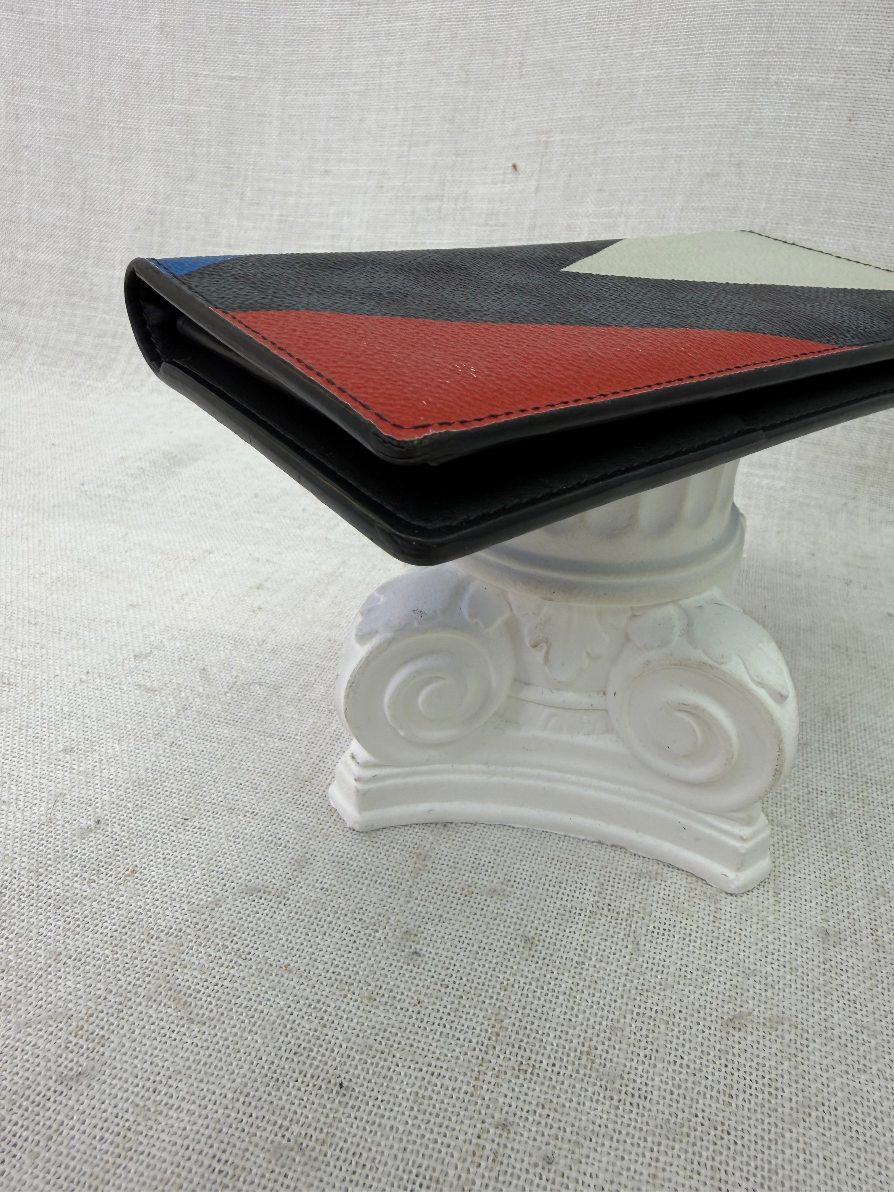 Louis Vuitton Damier Cobalt Americas Cup Brazza Wallet