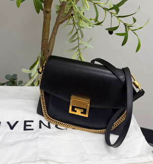 *DONS DROP* Givenchy Black Leather GV3 Small Leather Crossbody Bag