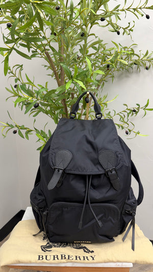 *DONS DROP* Burberry Black Nylon Rucksack Backpack