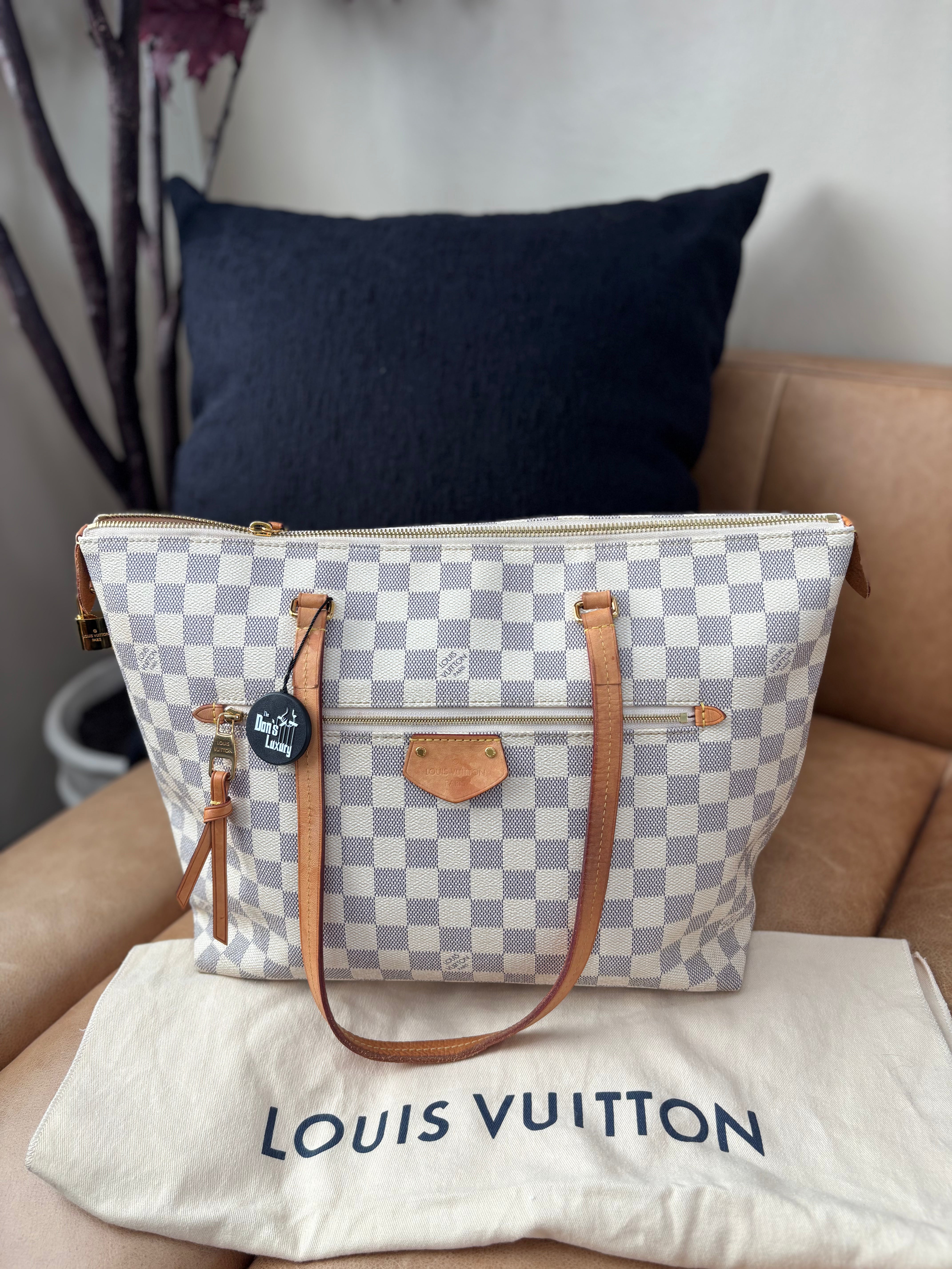 *DONS PRE-DROP* Louis Vuitton Damier Azur Lena MM Shoulder Bag