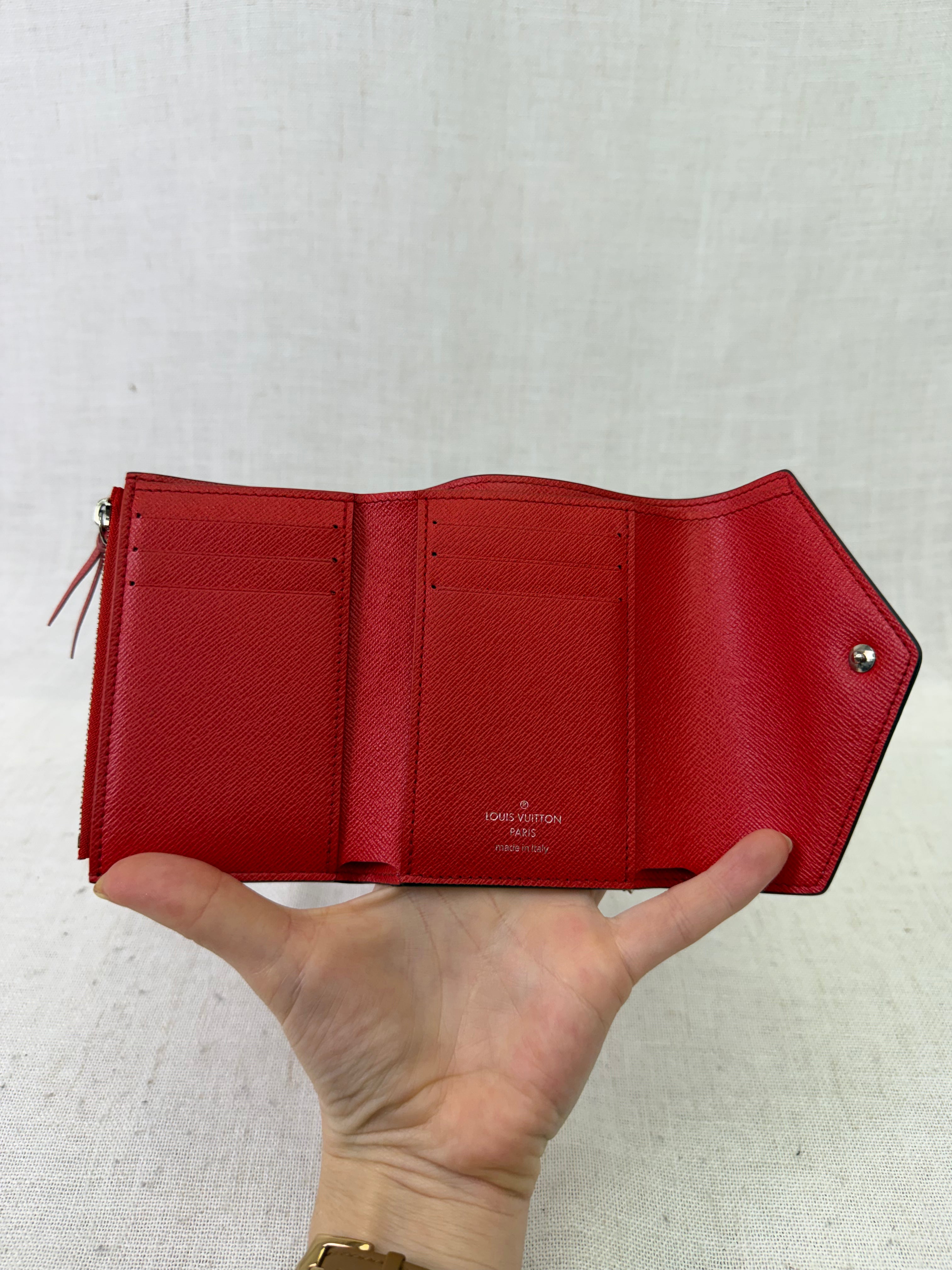 Louis Vuitton Pink Escale Monogram Victorine Wallet