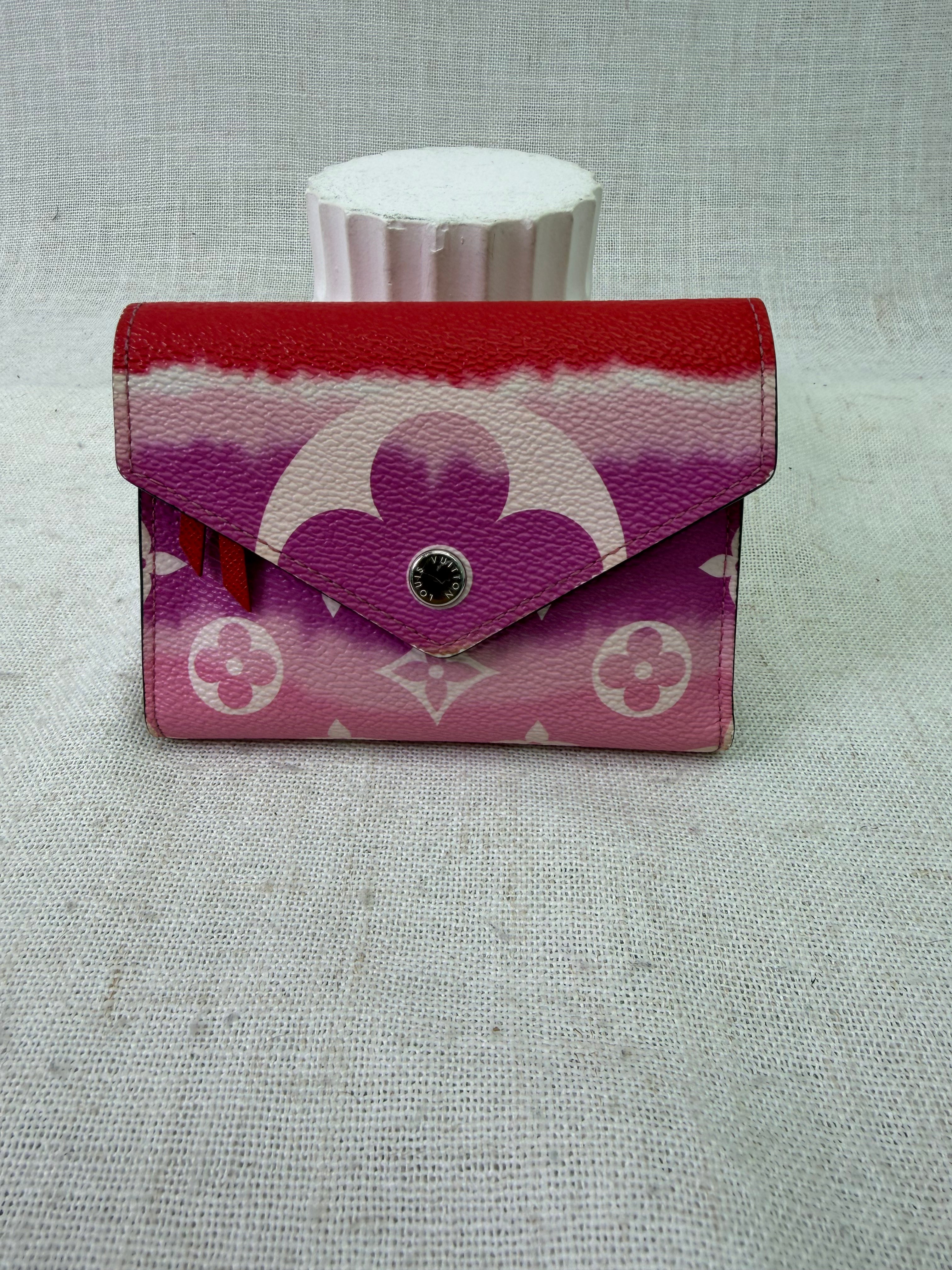 Louis Vuitton Pink Escale Monogram Victorine Wallet