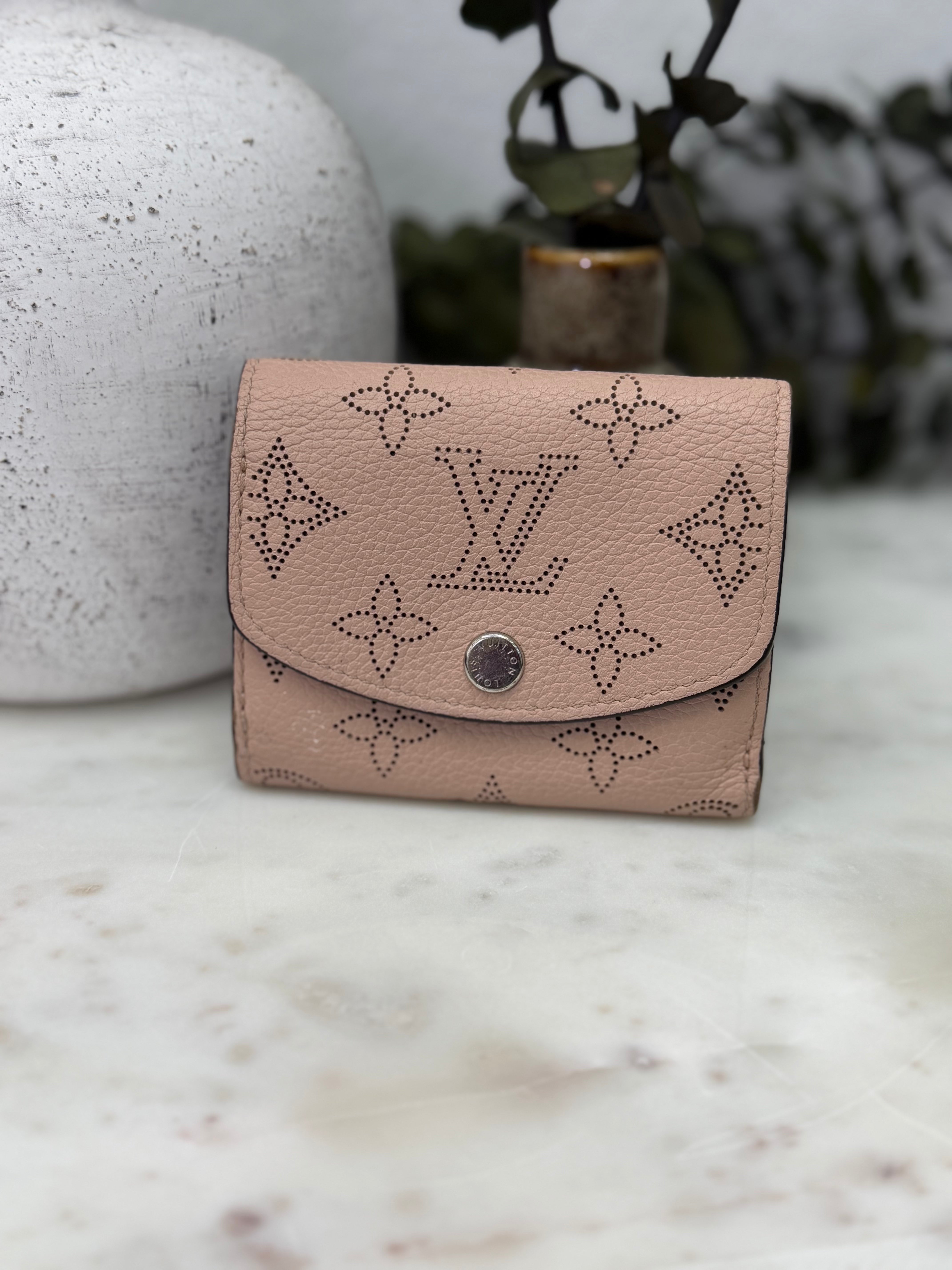 Louis Vuitton Dusty Rose Mahina Iris XS Wallet