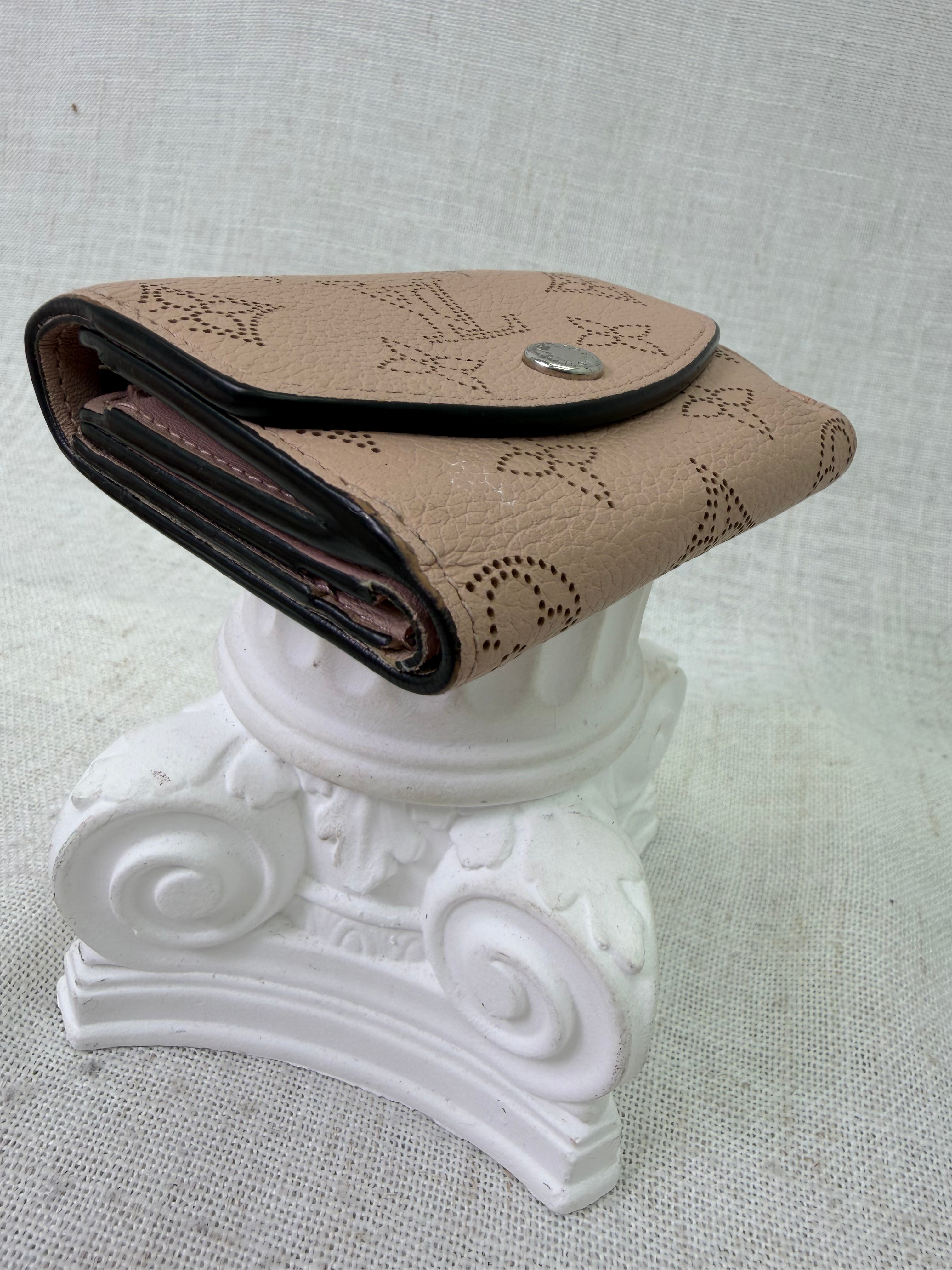 Louis Vuitton Dusty Rose Mahina Iris XS Wallet