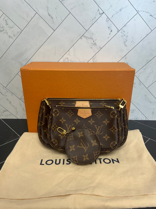 Louis Vuitton 3 Piece Monogram Pochette