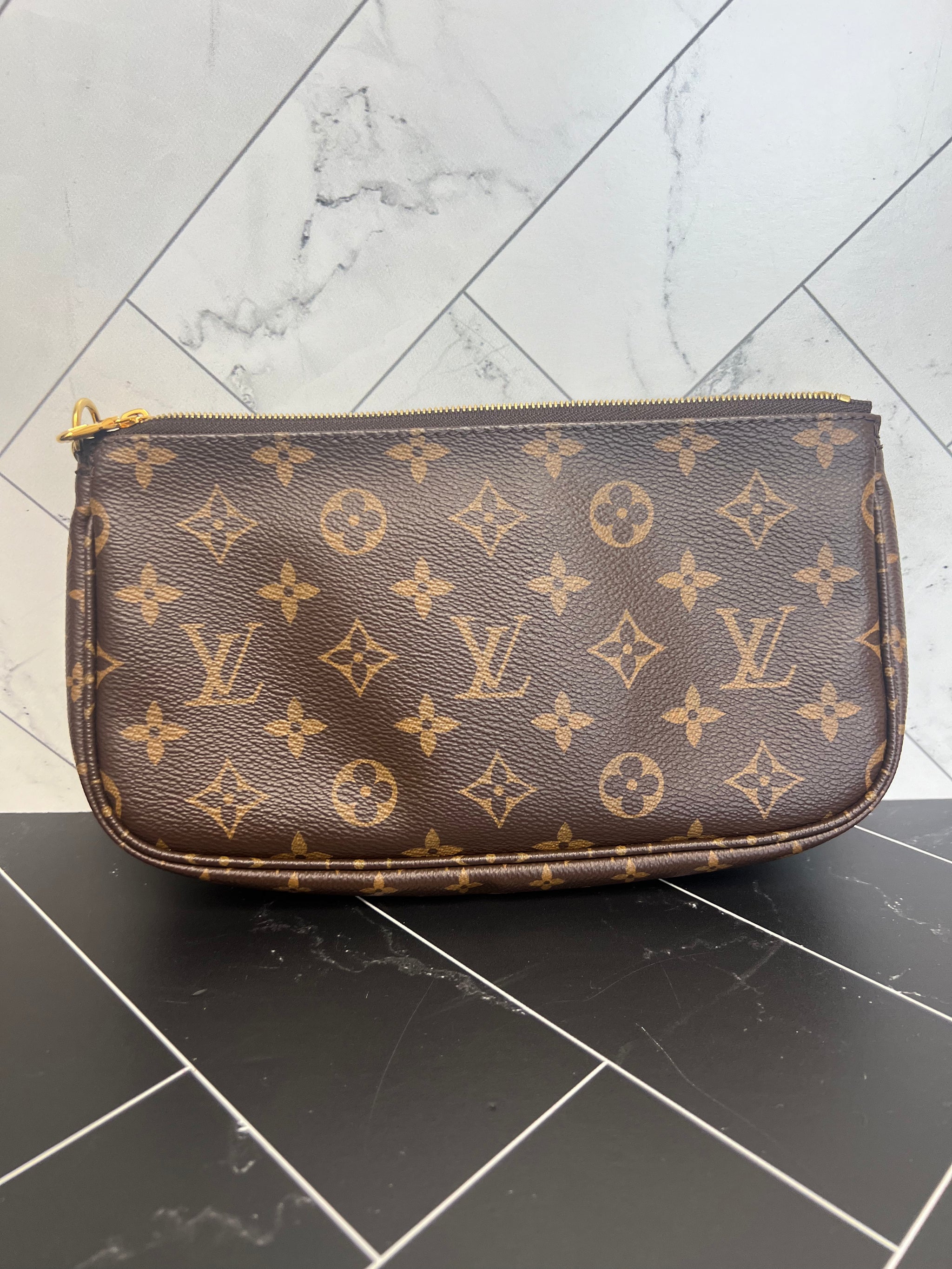 Louis Vuitton 3 Piece Monogram Pochette