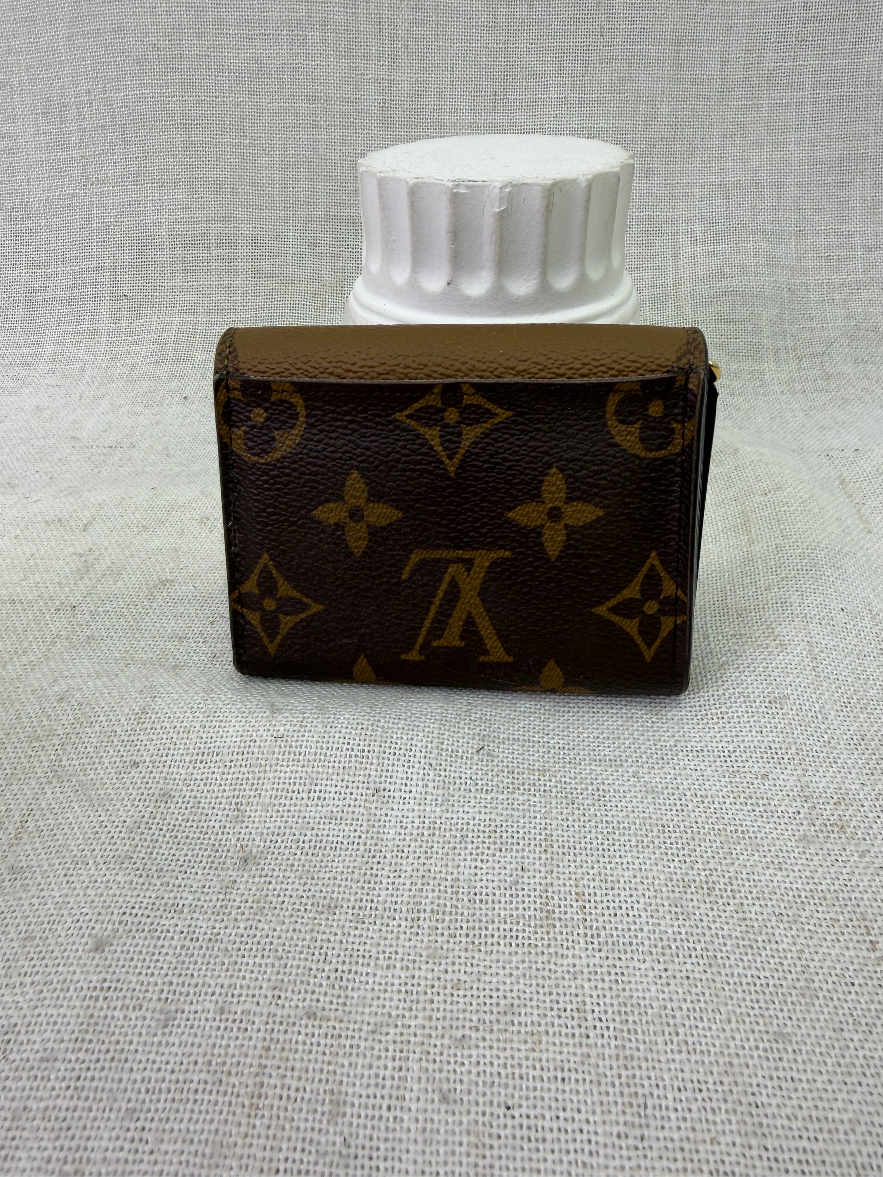 Louis Vuitton Reverse Monogram Zoe Compact Wallet