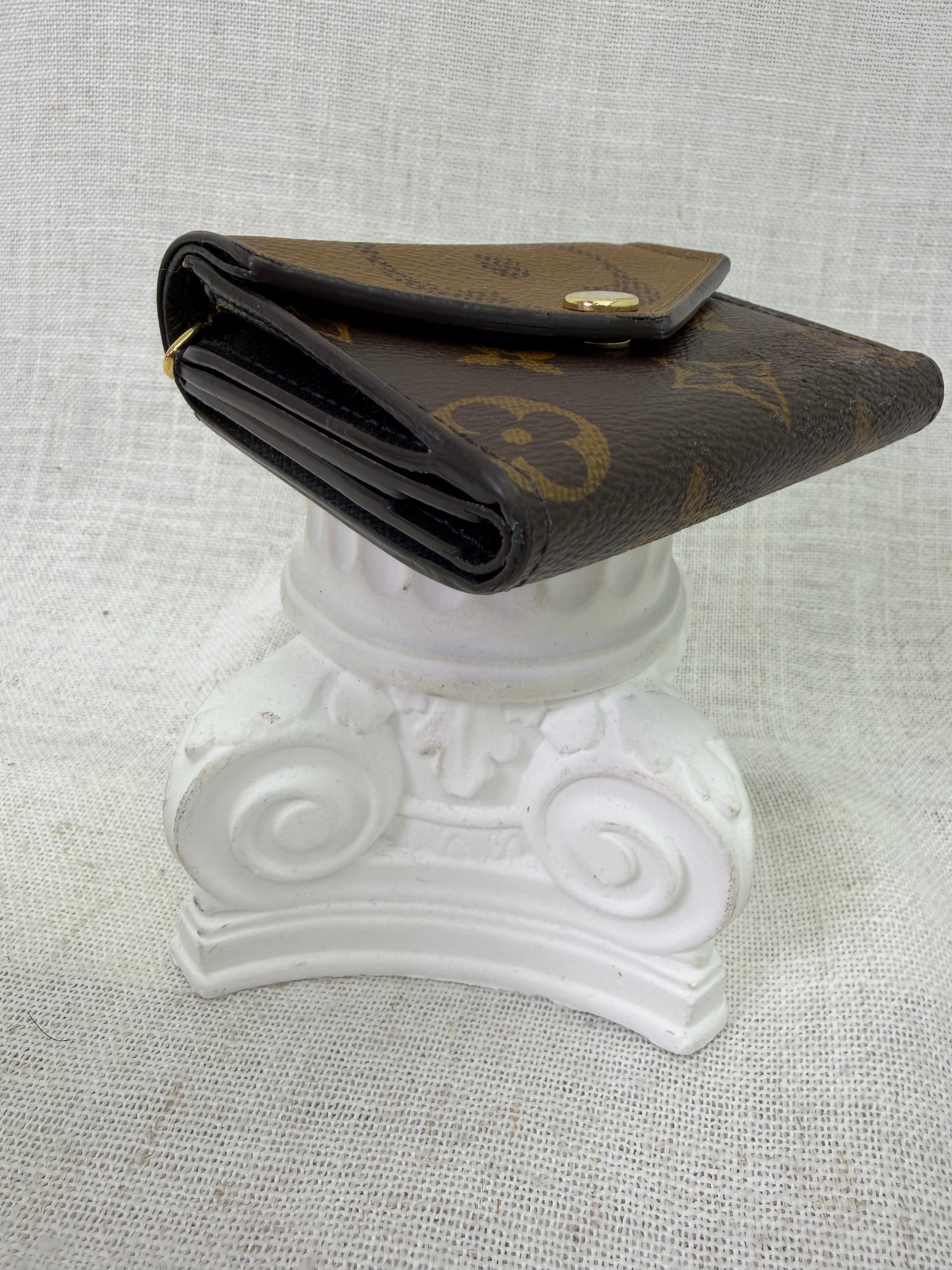 Louis Vuitton Reverse Monogram Zoe Compact Wallet