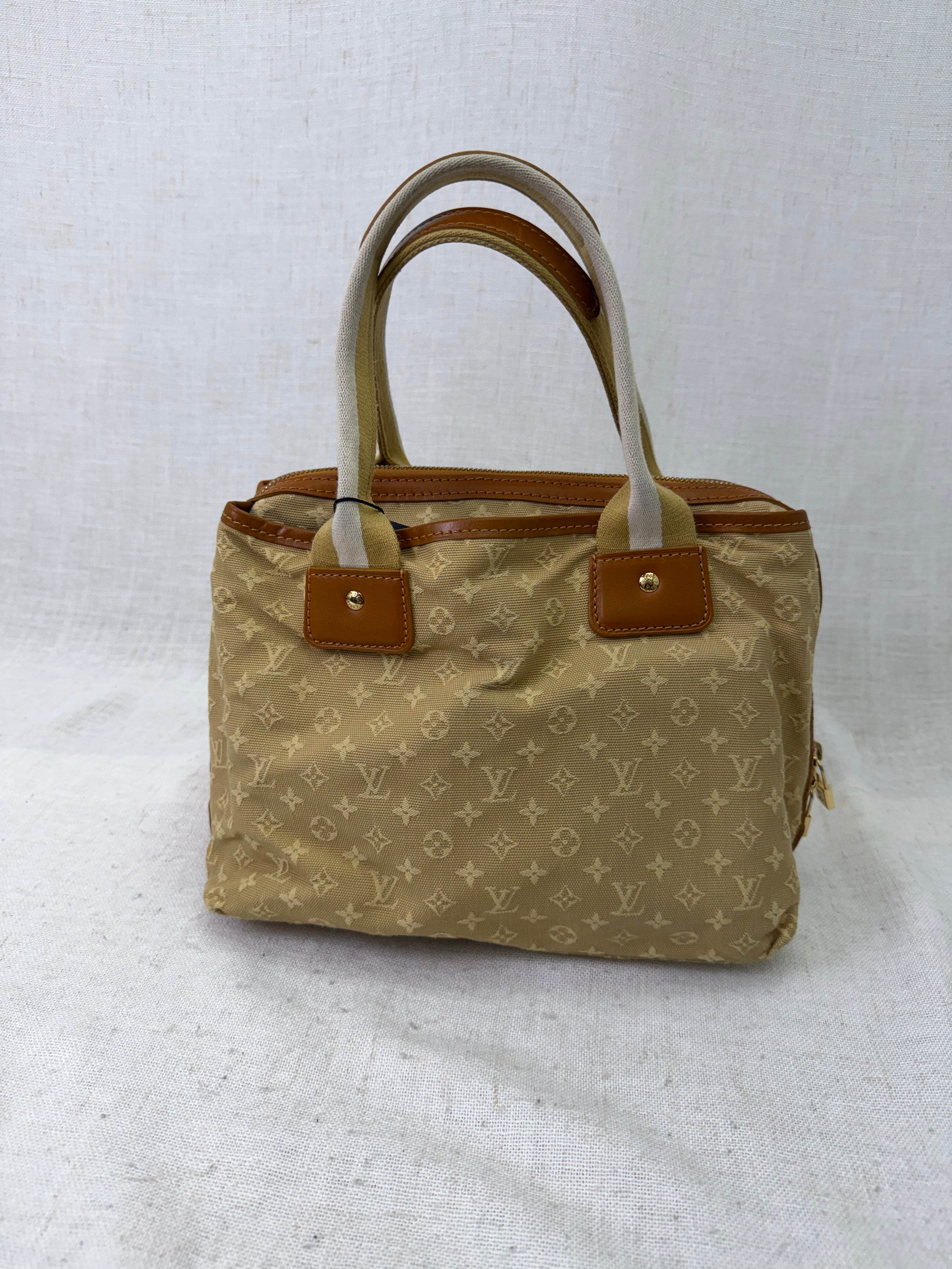 Louis Vuitton Beige Mini Lin Sac Mary Kate Shoulder Bag