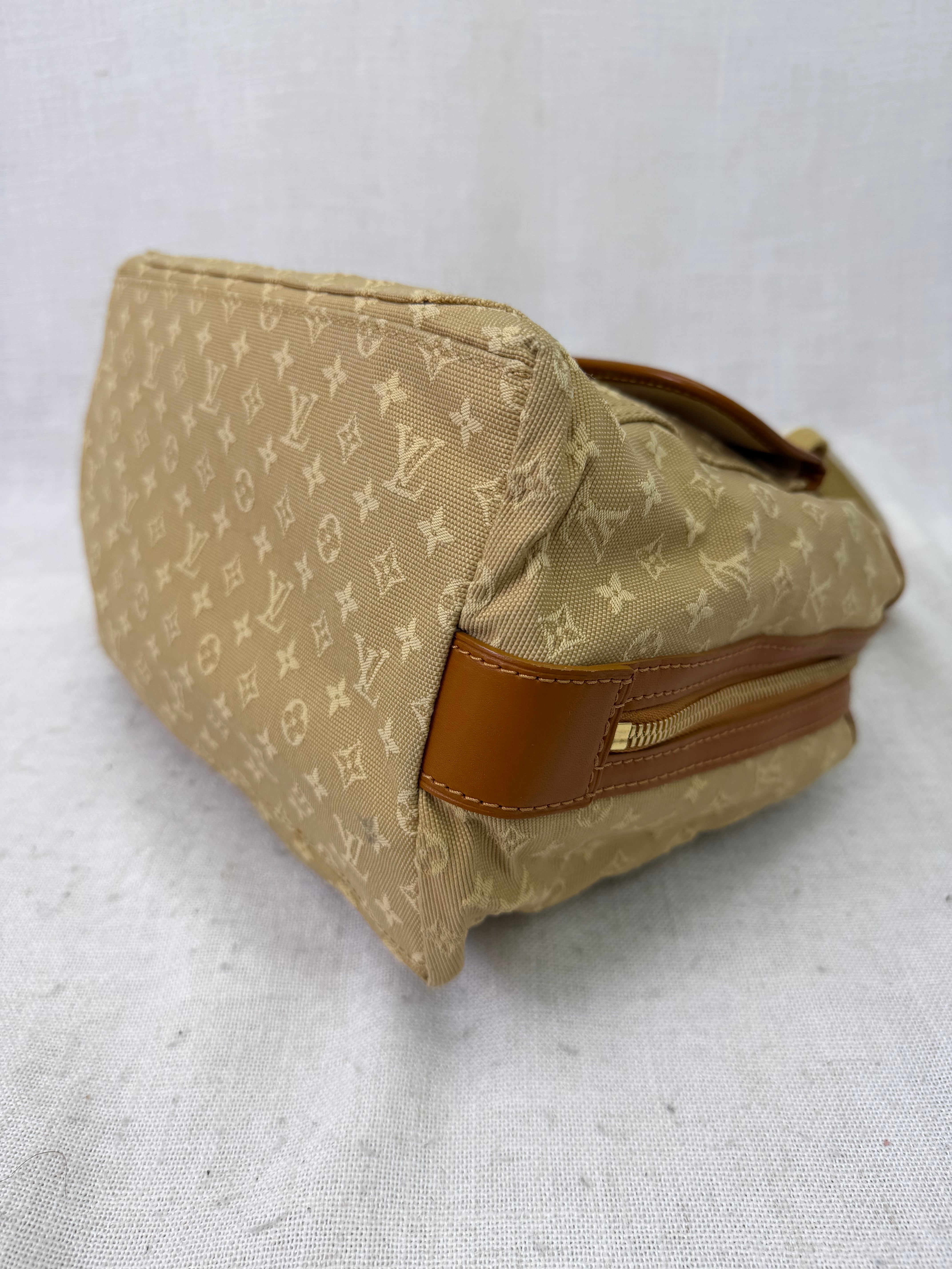 Louis Vuitton Beige Mini Lin Sac Mary Kate Shoulder Bag