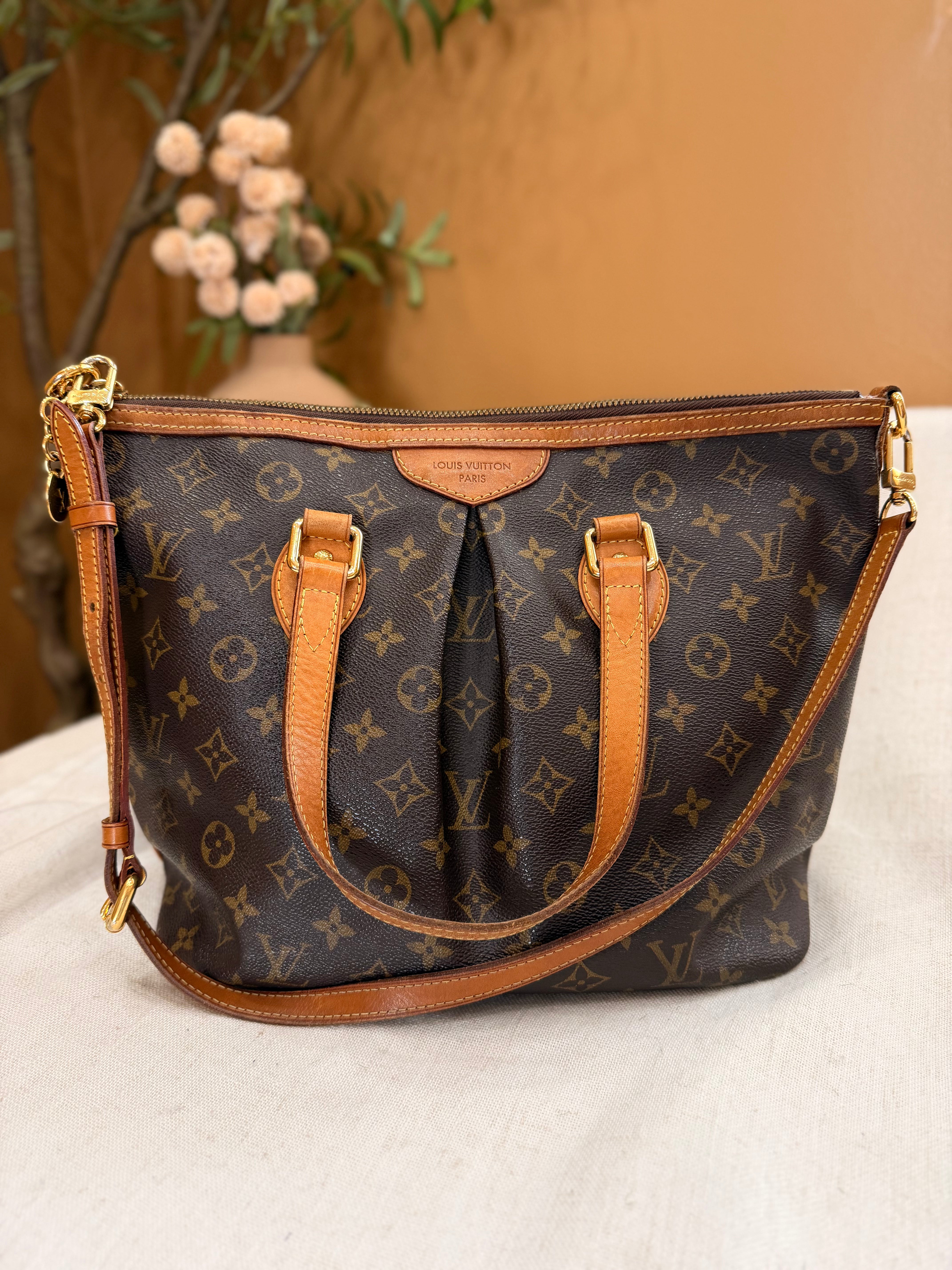 Louis Vuitton Monogram Palermo PM Tote Bag