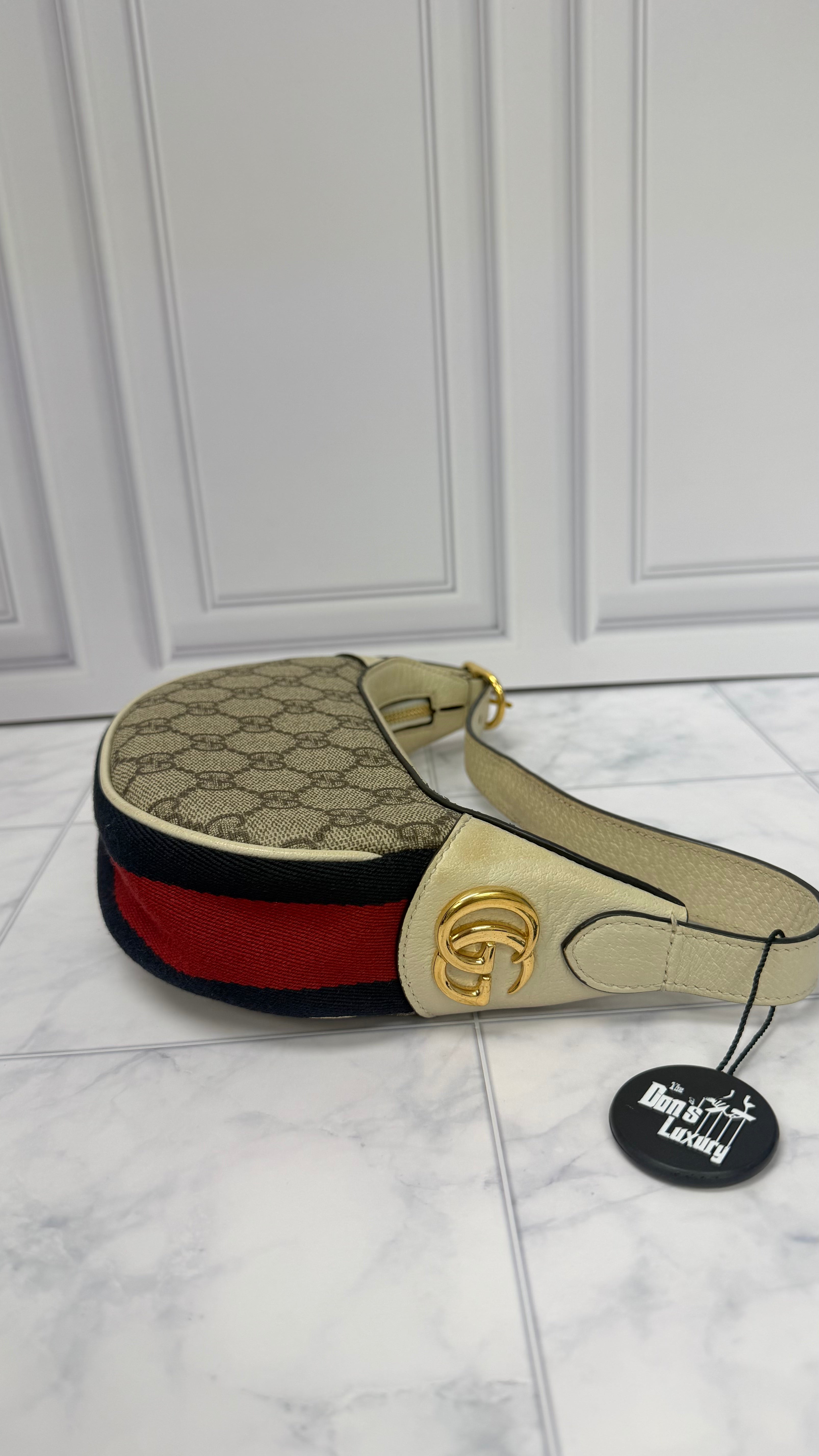*DONS DROP* Gucci GG Supreme Canvas Web Shoulder Bag