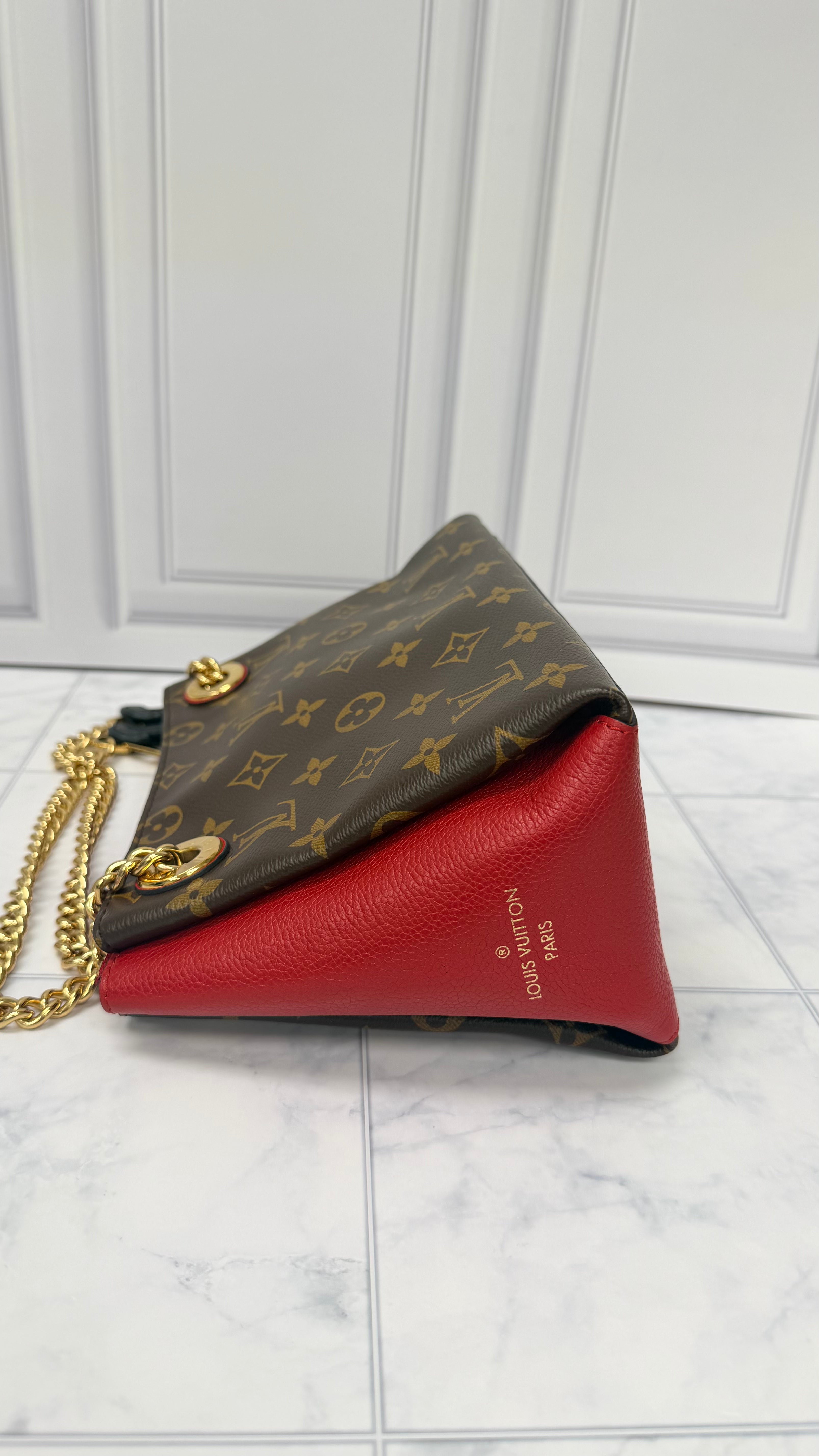 *DONS DROP* Louis Vuitton Monogram & Red Surene BB Shoulder Bag