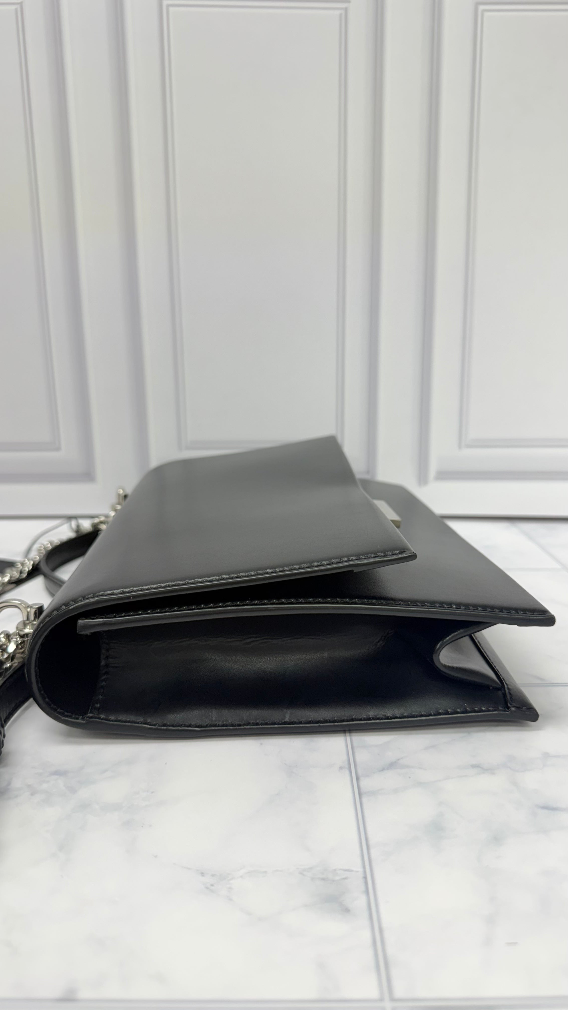 *DONS DROP* Saint Laurent YSL Black Leather Babylone Small Crossbody Bag
