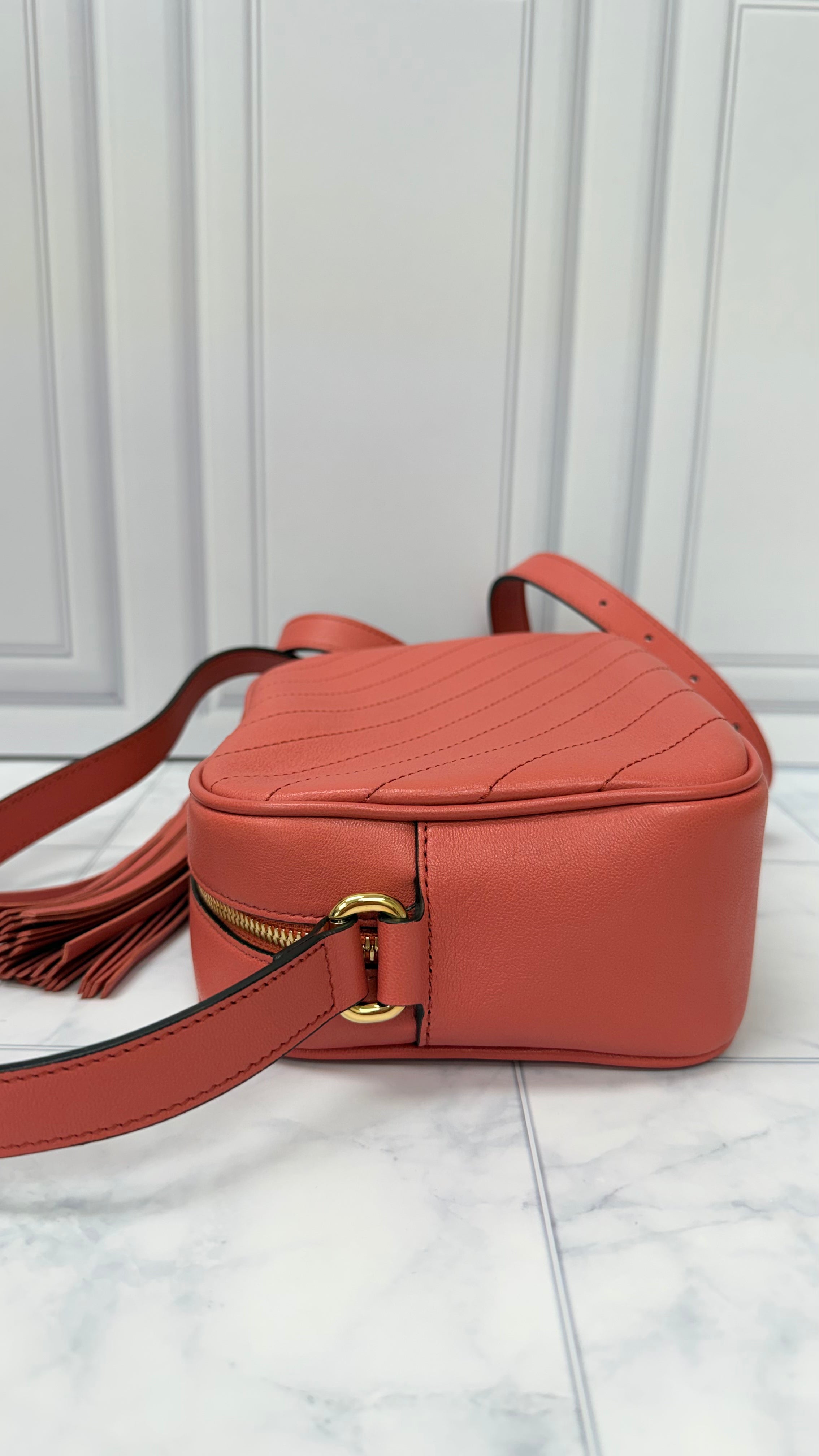 *DONS DROP* Gucci Pink Leather Blondie Small Camera Crossbody