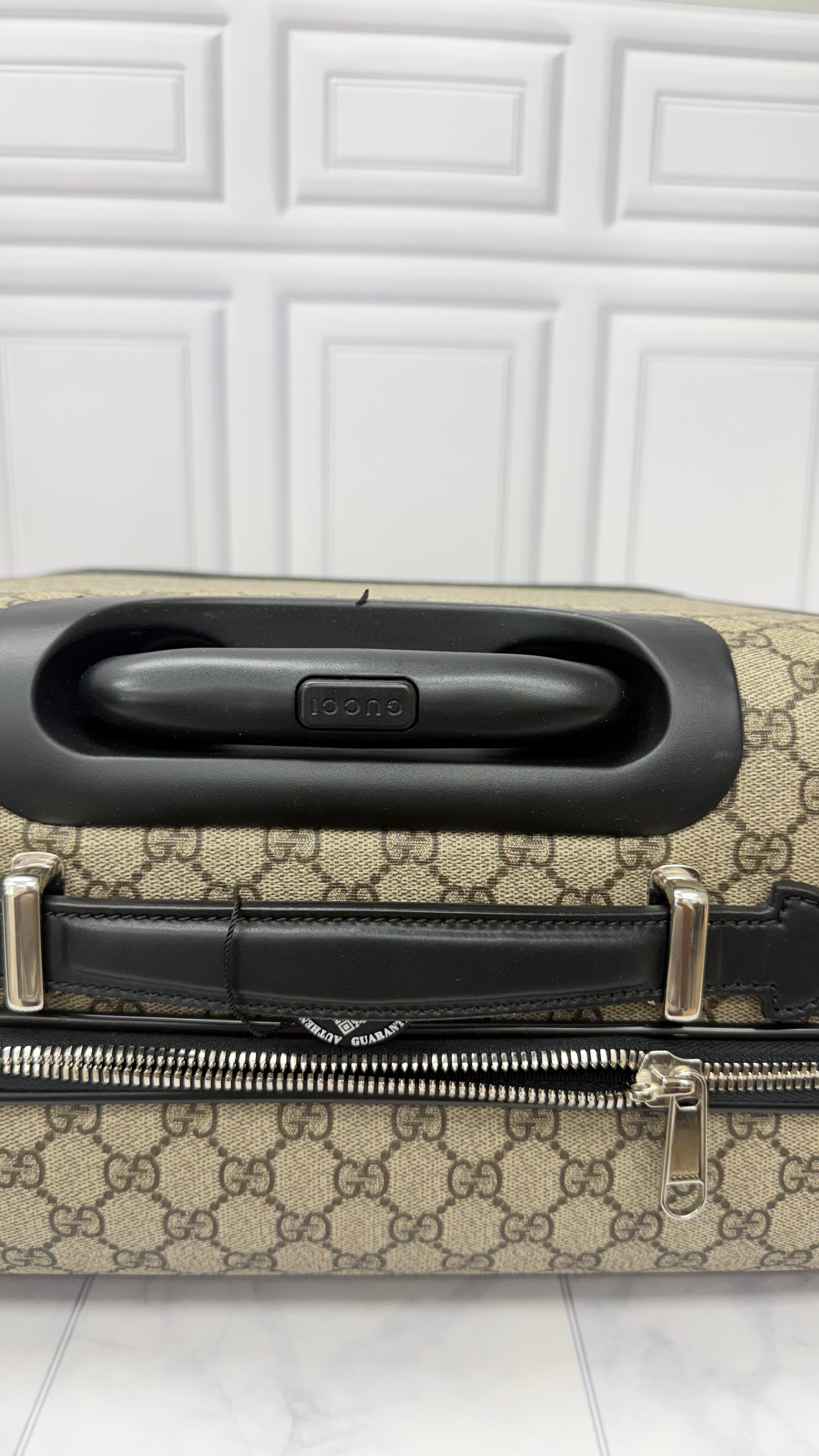 *DONS DROP* Gucci Black GG Supreme Cabin Trolly
