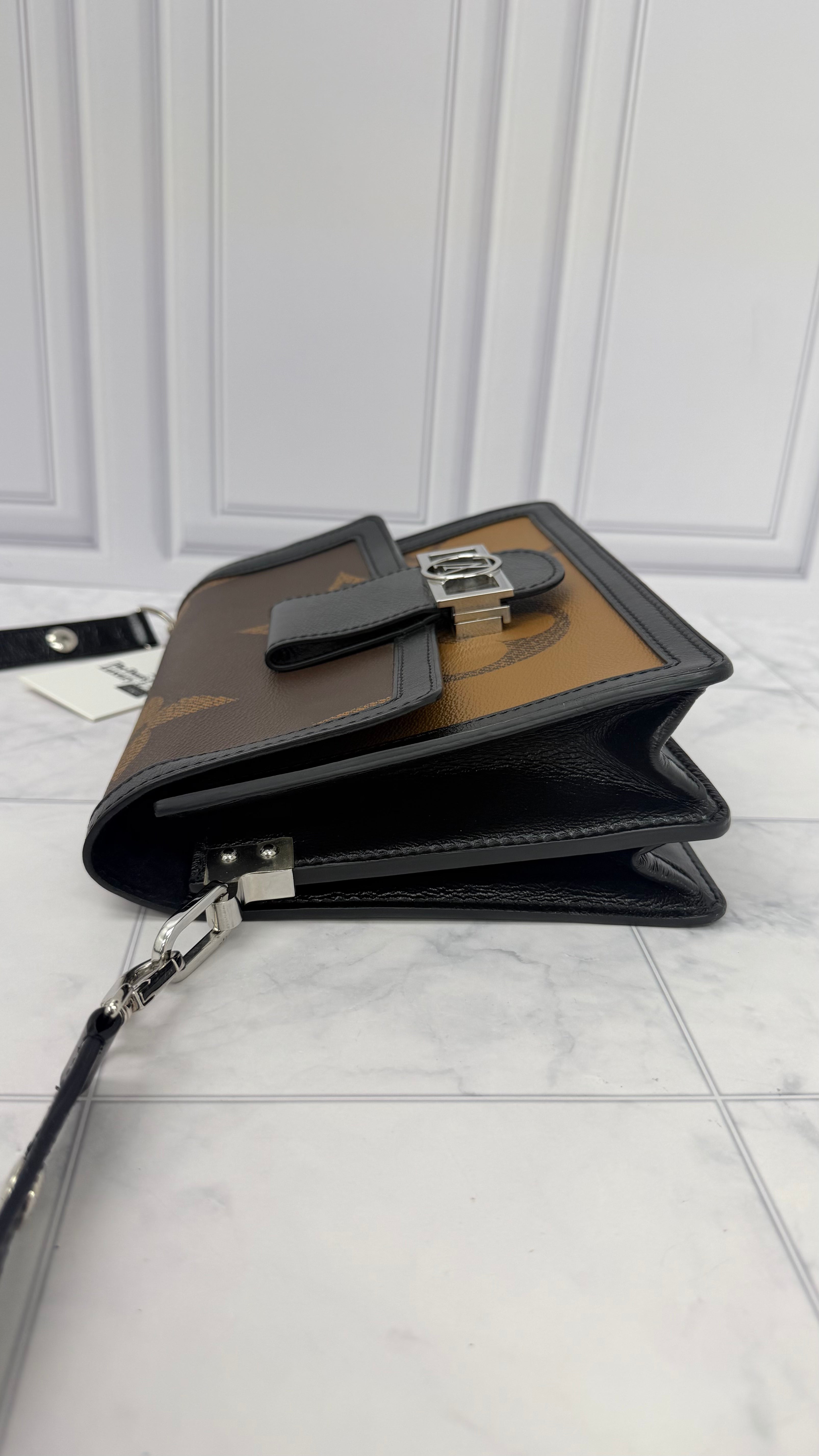 Louis Vuitton Reverse Monogram Giant Dauphine MM Shoulder Bag