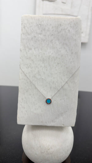 Tiffany & Co T Circle Pendant Necklace
